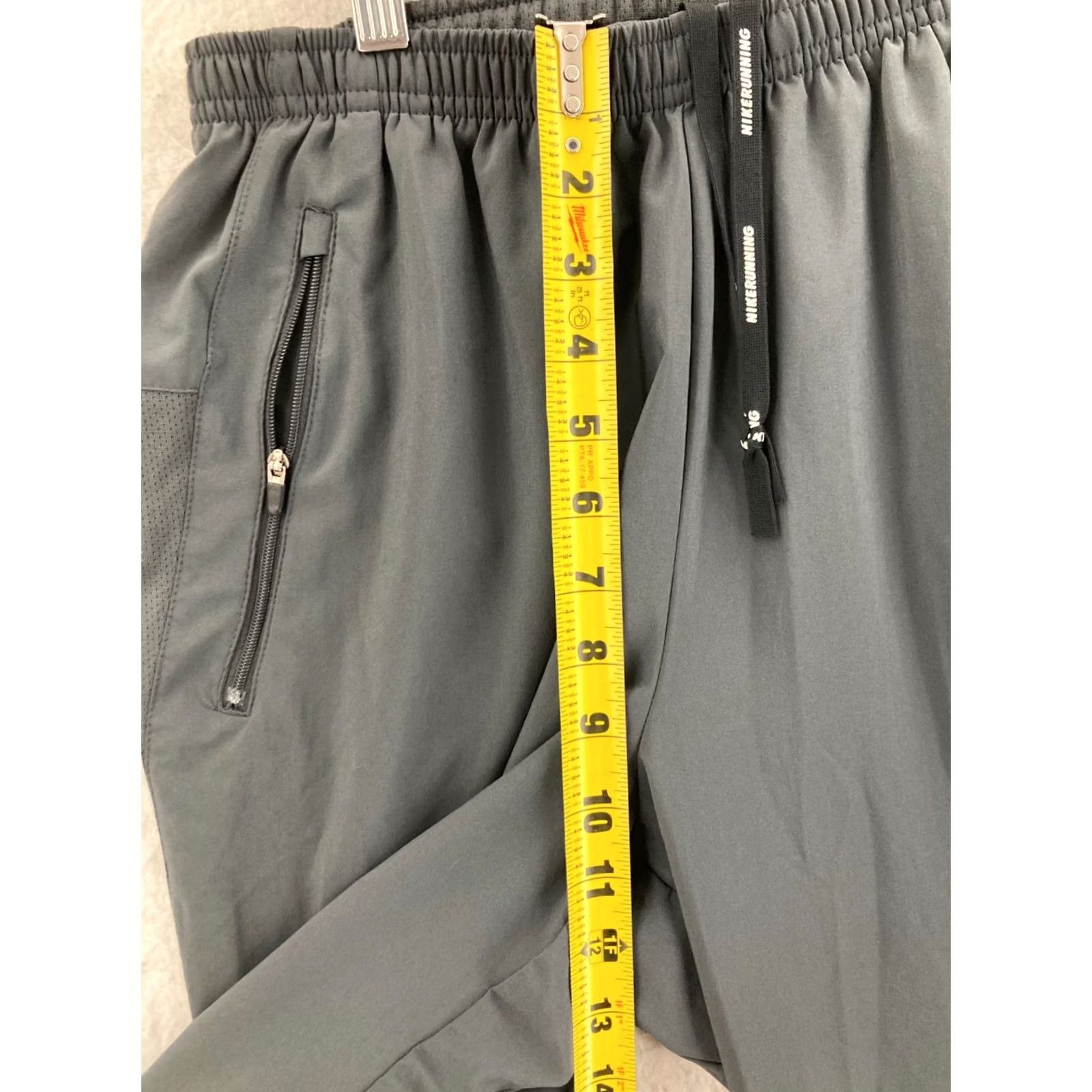Nike Nike Dri-FIT Womens Pants Running Black Medium Size 32" / US 10 / IT 46 - 4 Thumbnail