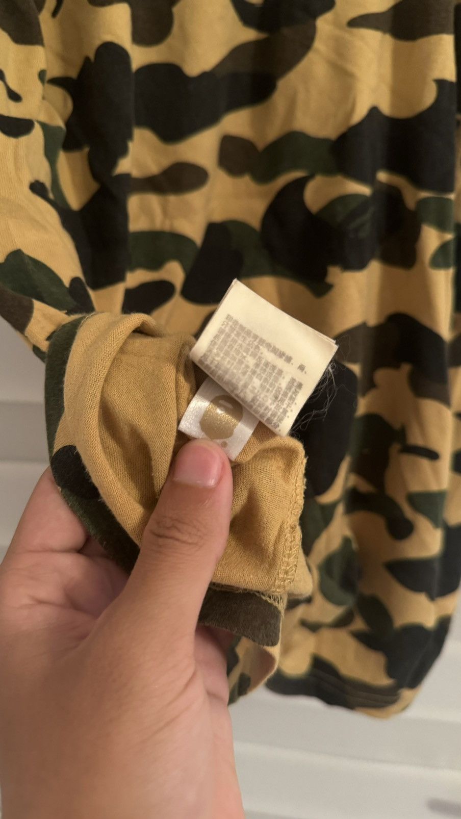 Bape Bape 1st camo tee Size US M / EU 48-50 / 2 - 8 Thumbnail