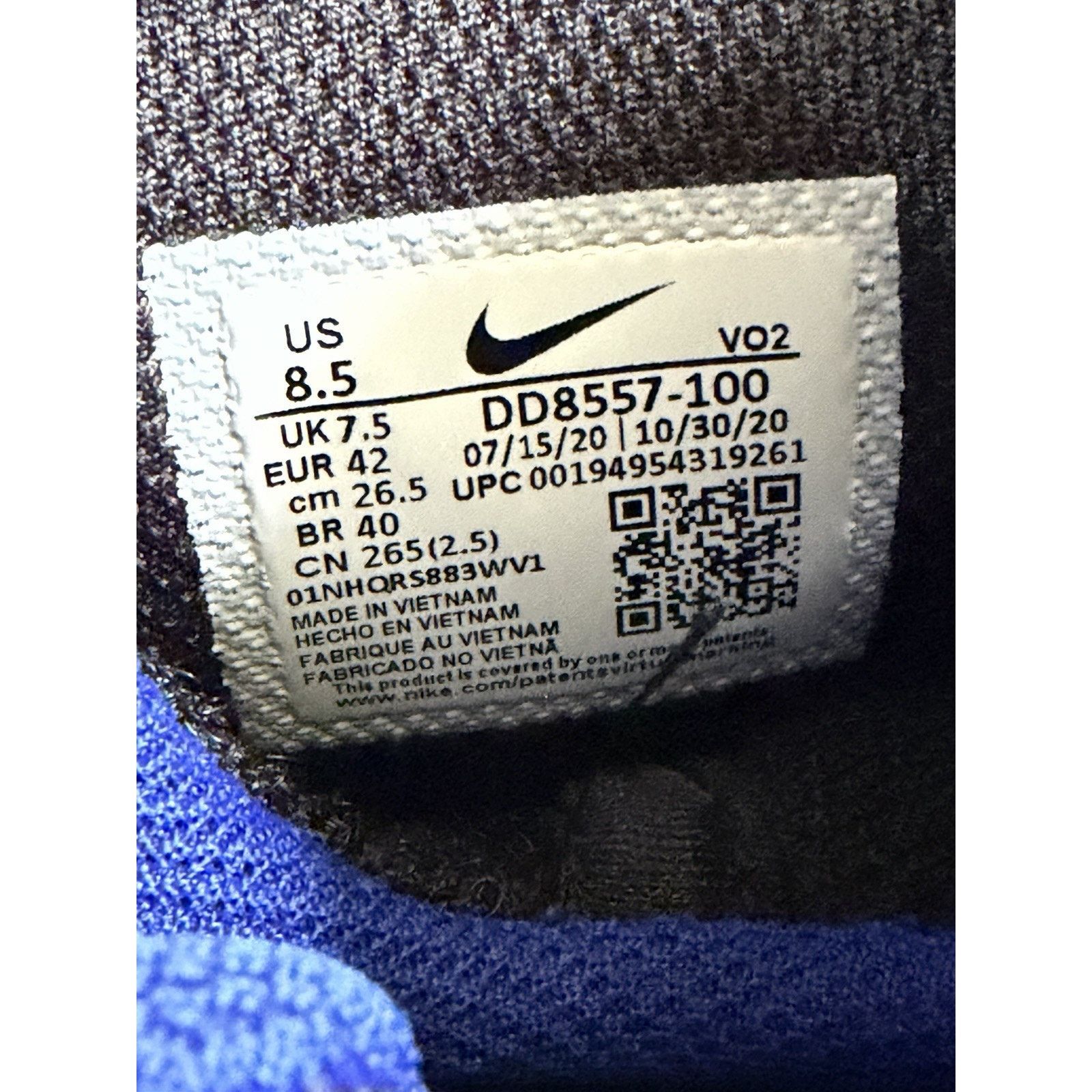 Nike Size 8.5 - Nike Air Max 2 CB 94 Retro 2021 Old Royal Size US 8.5 / EU 41-42 - 7 Thumbnail