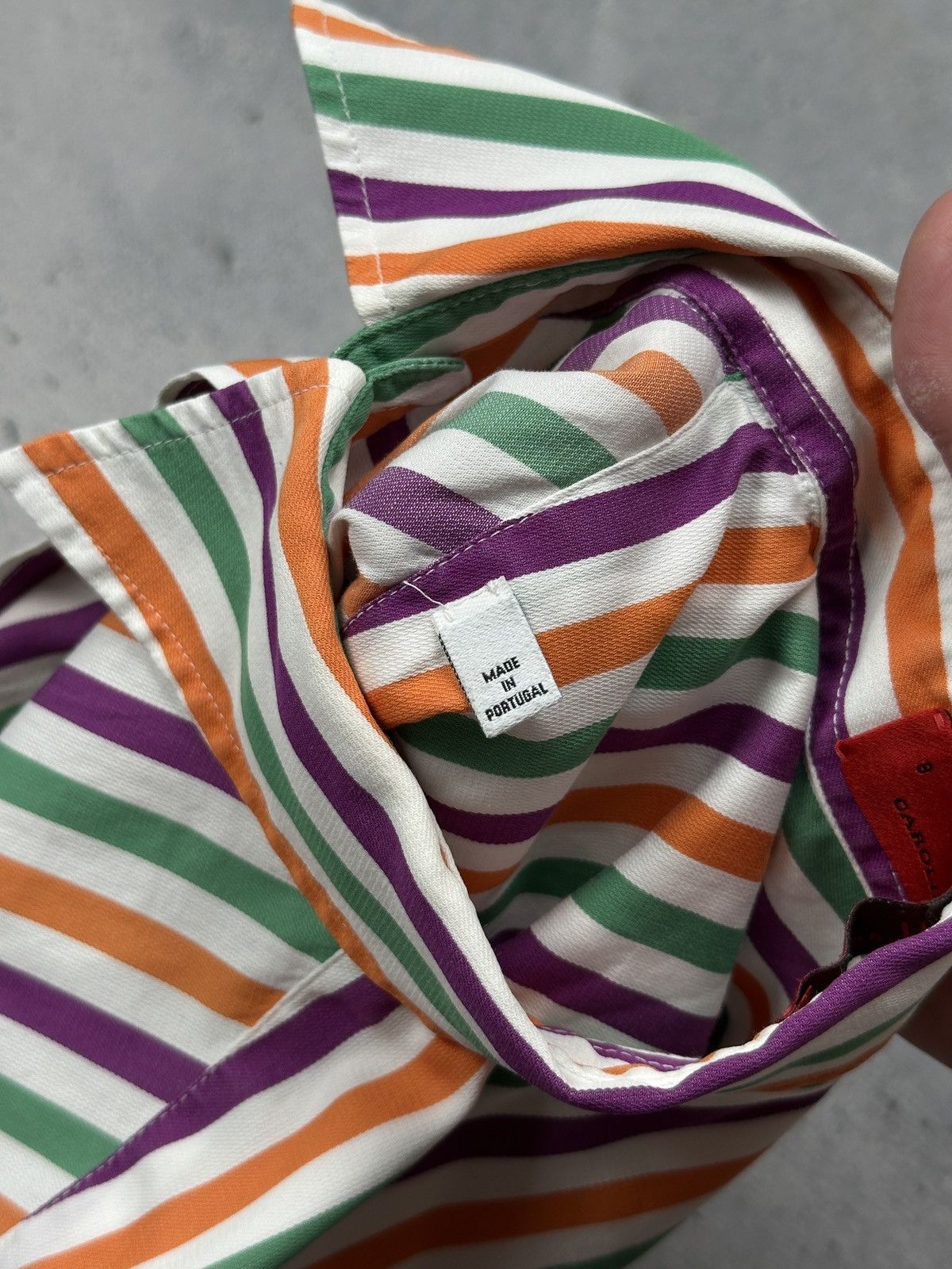 Carolina Herrera Carolina Herrera CH Striped Cotton Shirt | Portugal | Size 8 Size S / US 4 / IT 40 - 14 Thumbnail