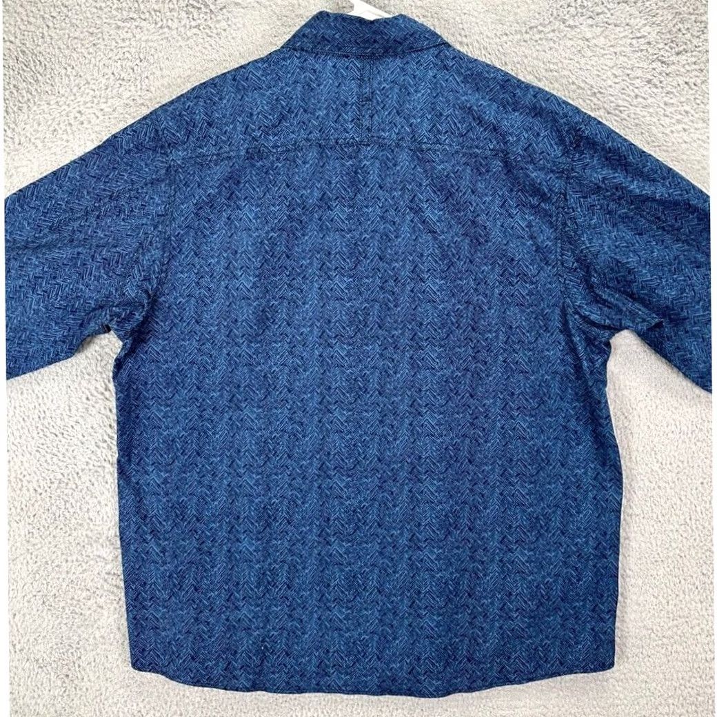 Duluth Trading Company Duluth Trading Co. Shirt Adult Large Blue Patchwork Canyoneer Button Up Mens NEW Size US L / EU 52-54 / 3 - 2 Thumbnail