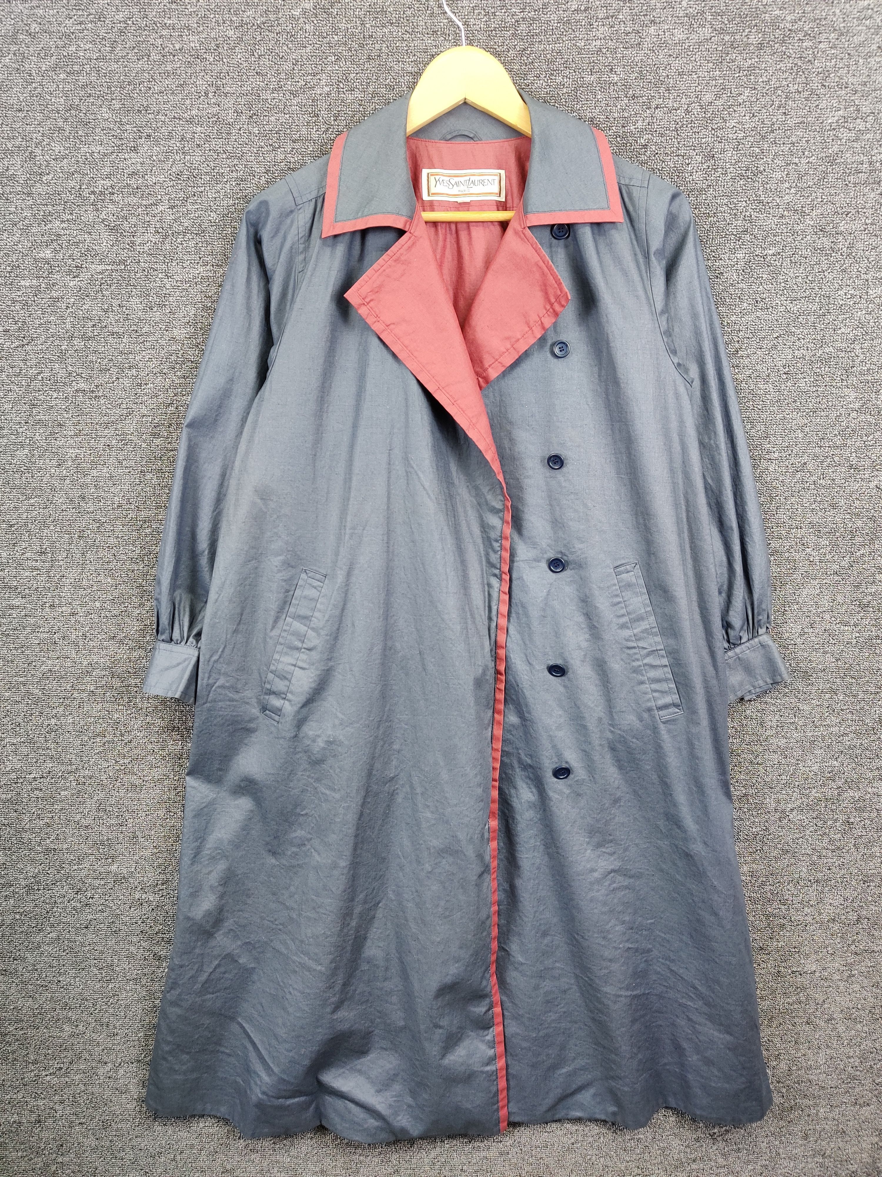 Vintage Yves Saint Laurent Paris Trench Coat