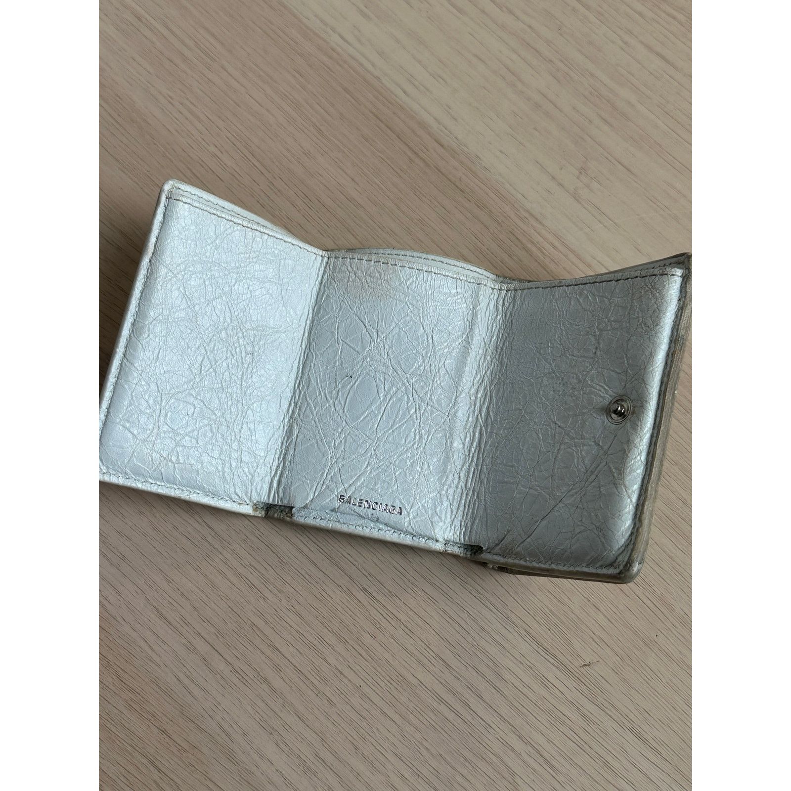 Balenciaga Limited Balenciaga Graffiti Papier Mini Flap White Wallet Size ONE SIZE - 6 Thumbnail