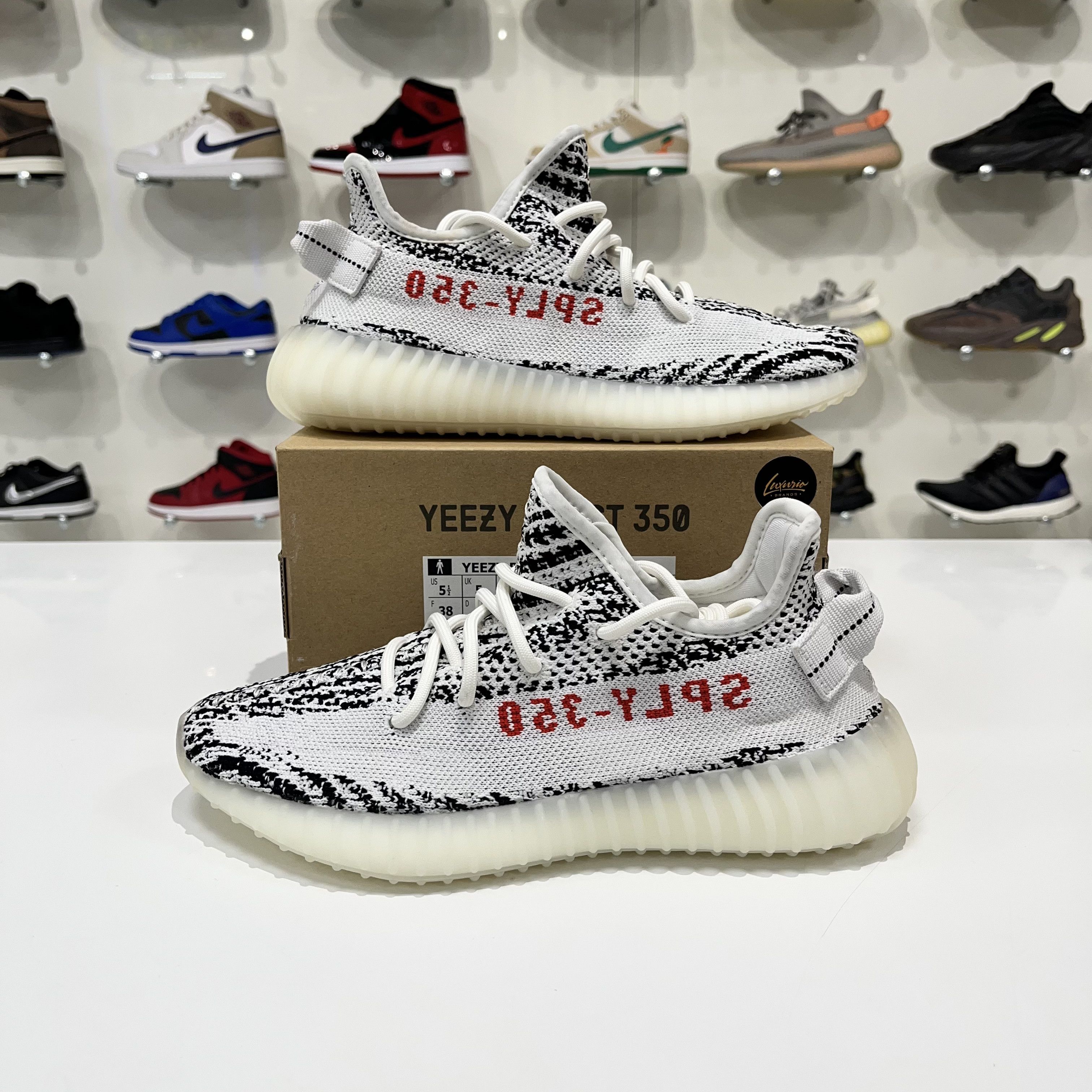 Adidas  Kanye West  Yeezy Adidas Yeezy Boost 350 V2 Zebra | Grailed