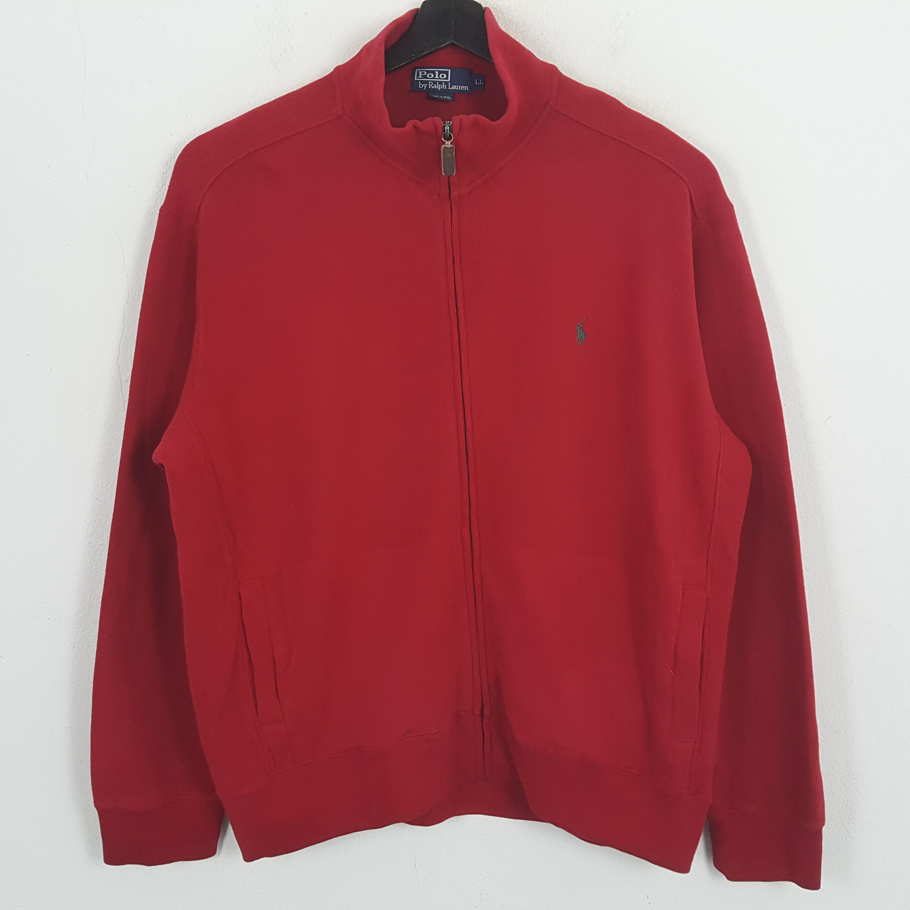 Polo Ralph Lauren × Vintage Polo By Ralph Lauren Fashion Brand Zipper Sweater Size US XL / EU 56 / 4 - 1 Thumbnail