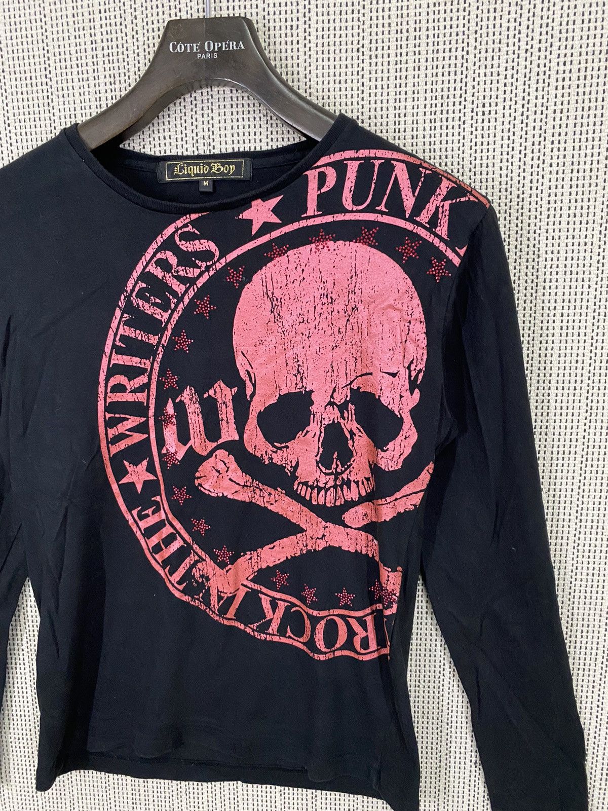 Seditionaries Liquid boy punk skulls longsleeve tshirt Size US M / EU 48-50 / 2 - 4 Thumbnail