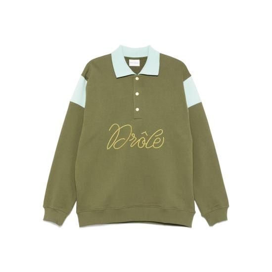 Drole De Monsieur DROLE DE MONSIEUR Men Polo Shirts H PL154 CO127 LIKAK GREEN Size US S / EU 44-46 / 1 - 1 Thumbnail