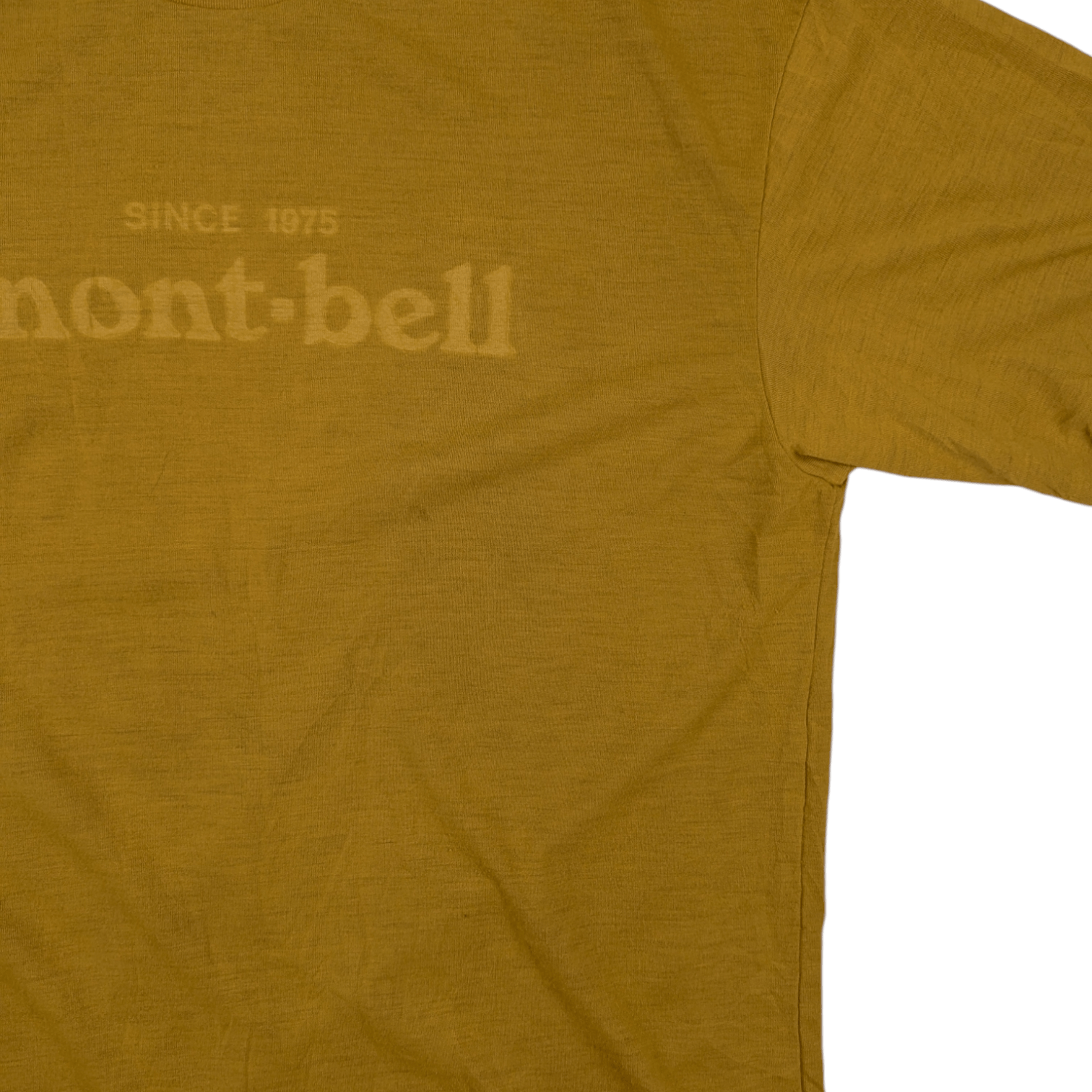 Montbell 90's MONTBELL Big Spell Out T-Shirt Single Stitches Tee Size US L / EU 52-54 / 3 - 7 Thumbnail