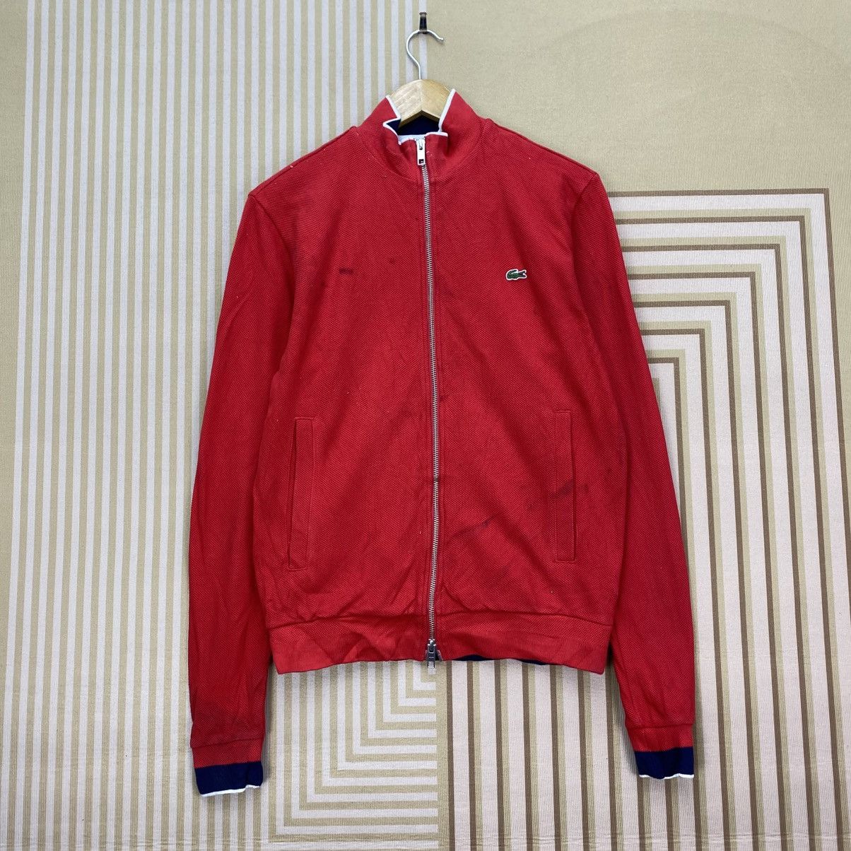 Lacoste 🫶Lacoste Red Zip Up Bomber Jacket Size US S / EU 44-46 / 1 - 1 Thumbnail