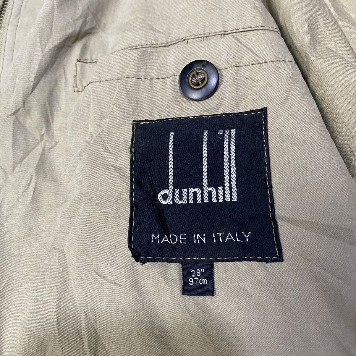 Vintage Vintage Dunhill Zipper Jacket Size US S / EU 44-46 / 1 - 10 Thumbnail