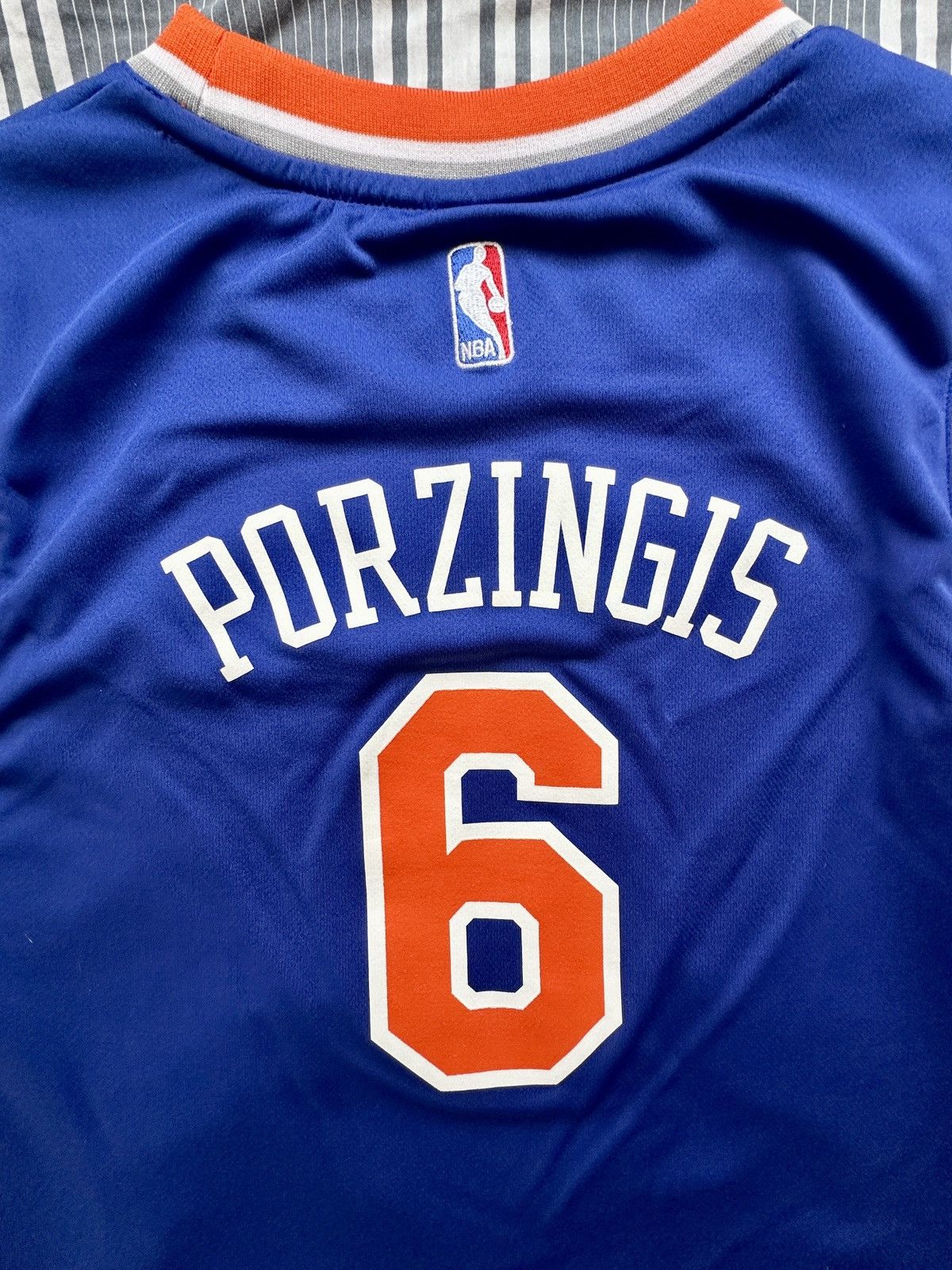 NBA New York Knicks Kristaps Porzingus Jersey Size US S / EU 44-46 / 1 - 5 Thumbnail
