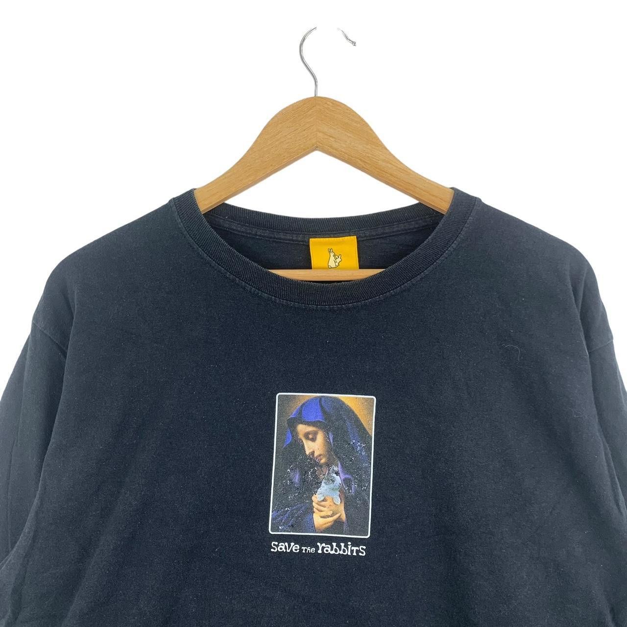 FR2 #FR2 RYO ISHIKAWA Save The Rabbits Virgin Mary Tee Shirt Size US M / EU 48-50 / 2 - 2 Thumbnail