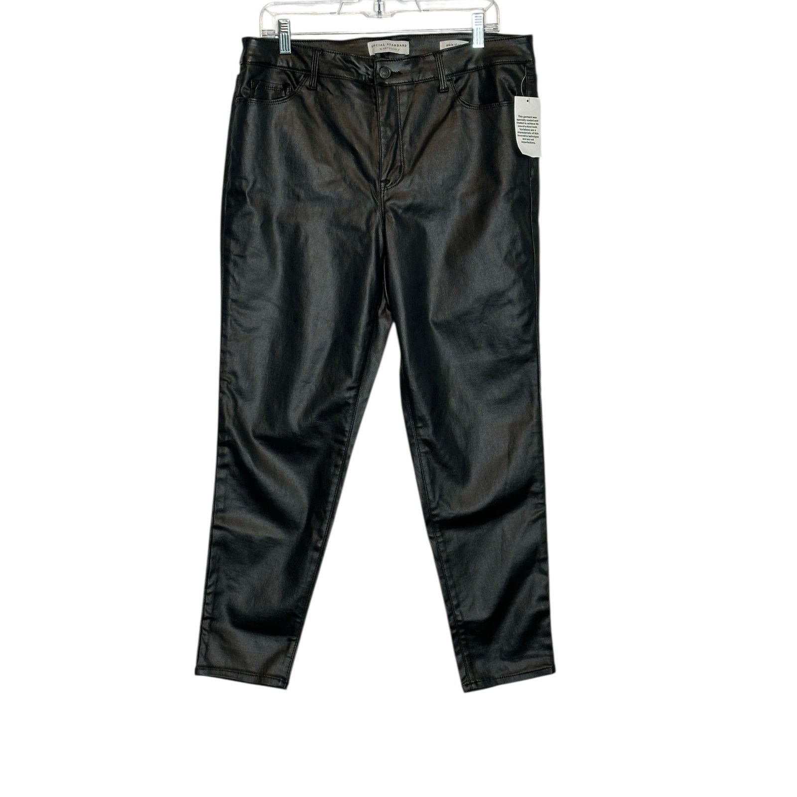 Sanctuary Sanctuary Social Standard Coated Ankle Skinny Jeans size 16 Size 38" / US 16 / IT 52 - 12 Thumbnail