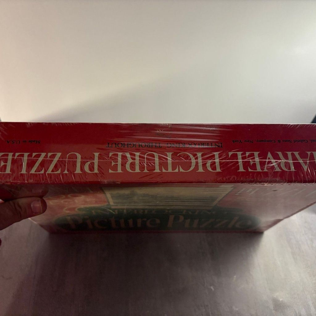 Japanese Brand Vintage Marvel Puzzle For 1950 unopened Size 26 - 2 Thumbnail