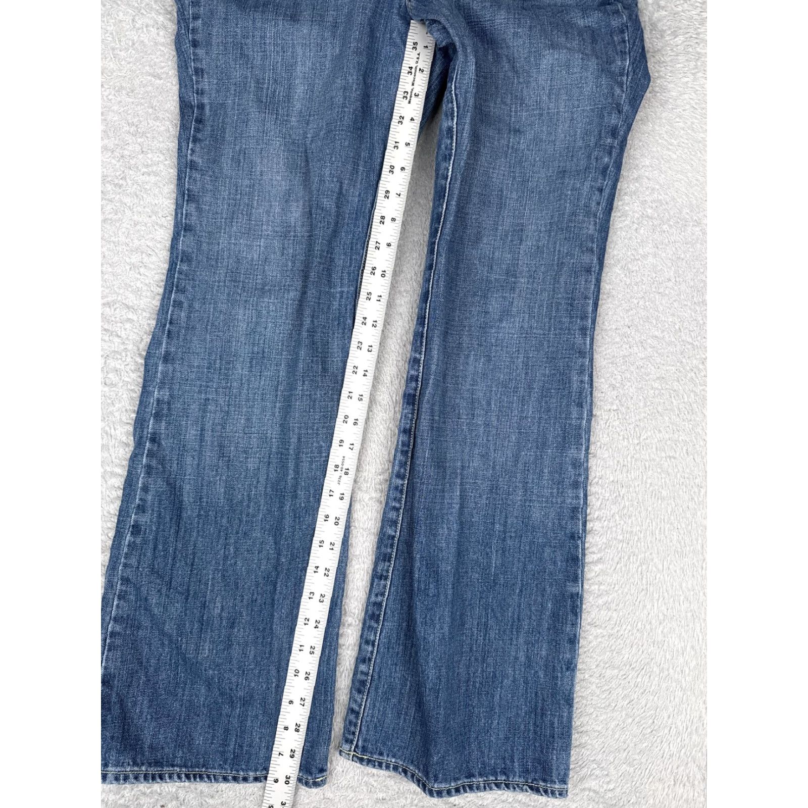 Old Navy Old Navy Maternity Jeans Womens M Blue Bootcut Elastic Waist Denim Medium Wash Size 32" / US 10 / IT 46 - 7 Thumbnail