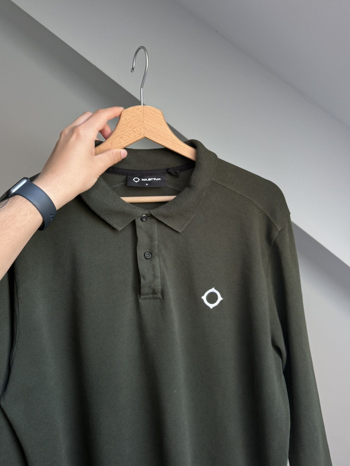 MA.STRUM Ma.Strum Longsleeve Polo T-shirt Size US XL / EU 56 / 4 - 2 Thumbnail