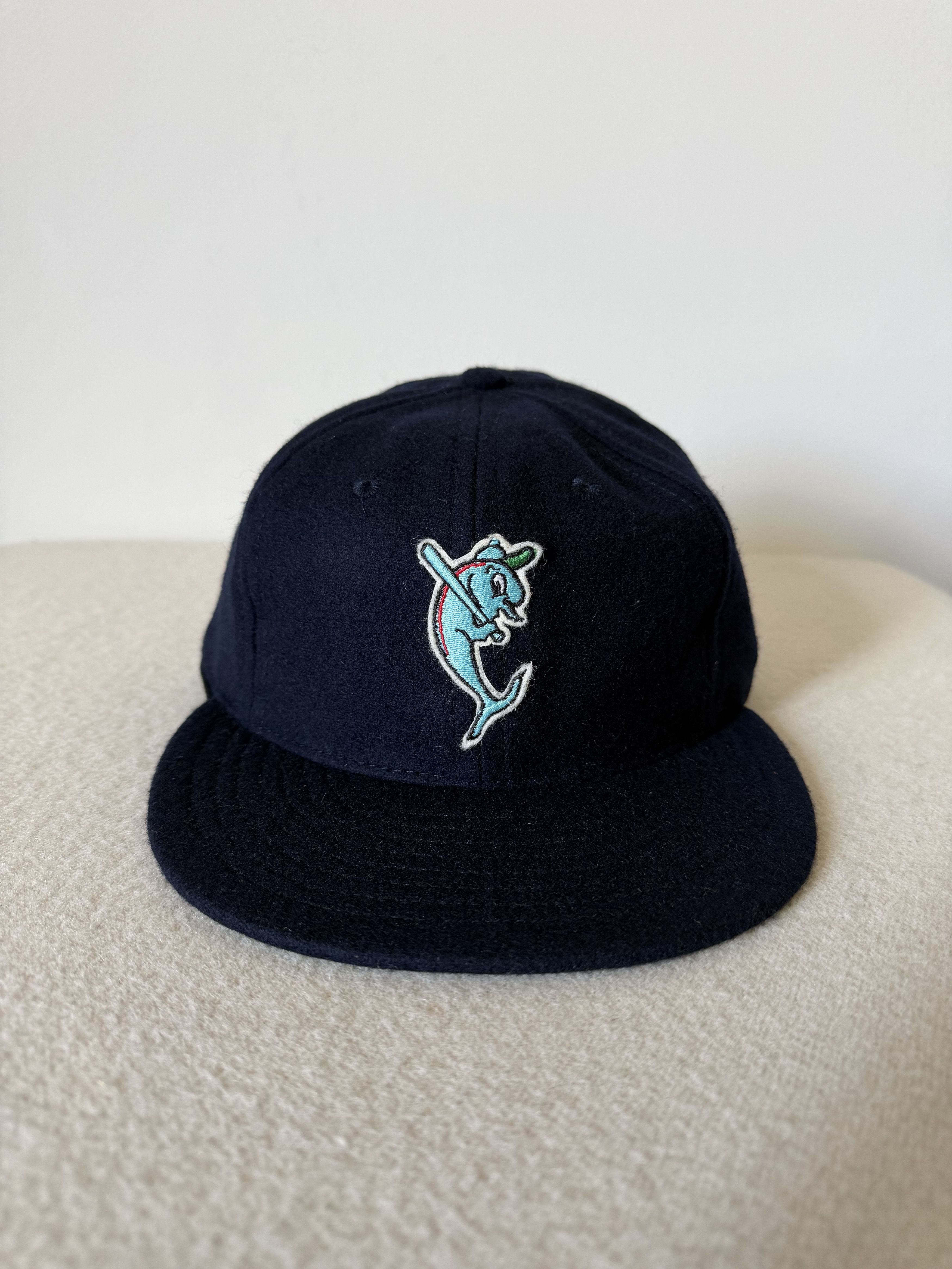 Ebbets Field Flannels 7 3/8 Ebbets Field Tampa Tarpoons Letterhead Wool Hat Size ONE SIZE - 1 Thumbnail