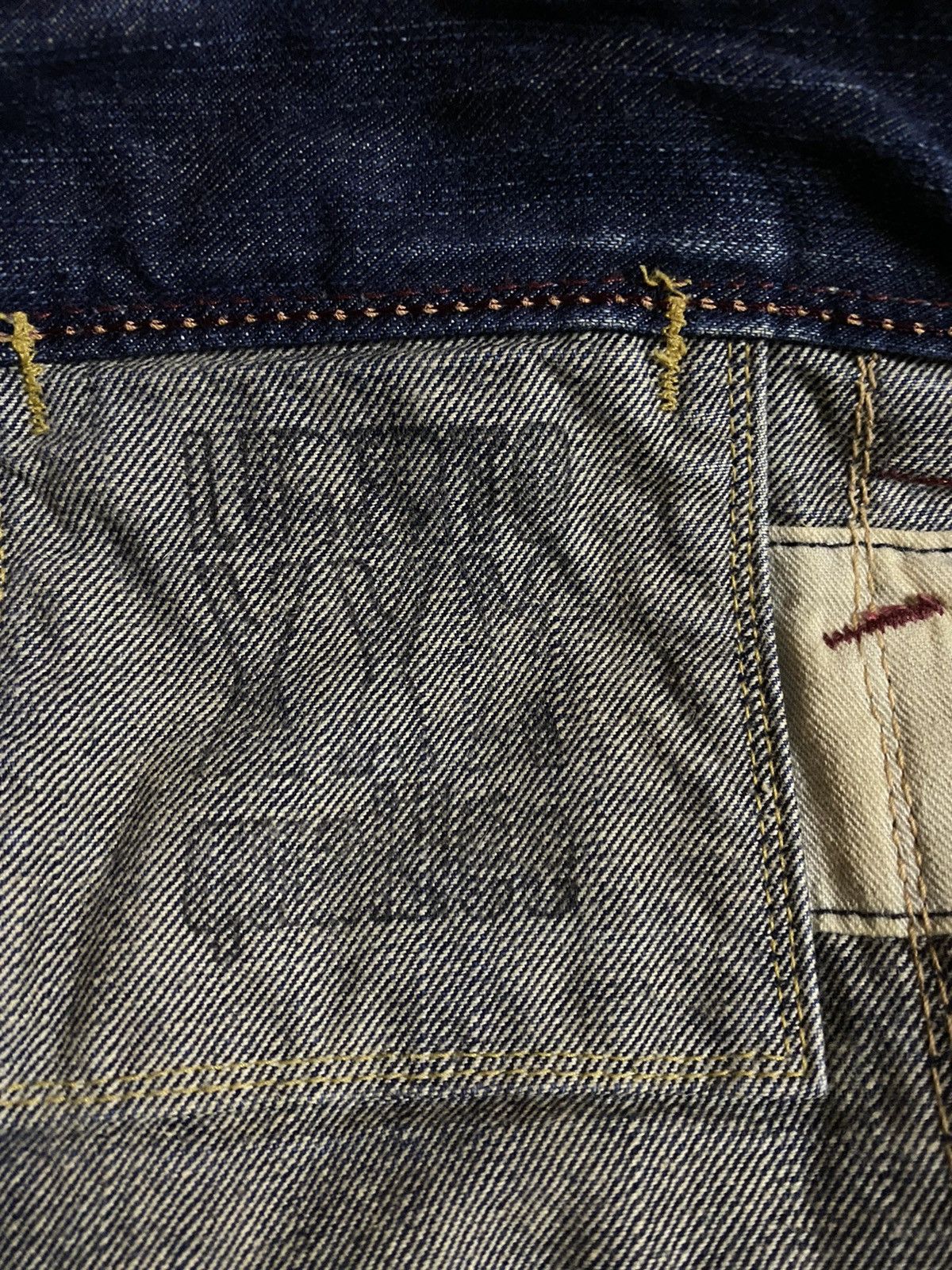 If Six Was Nine Japanese Brand Liberto Xxx Flare Distressed Denim Size US 33 - 23 Thumbnail