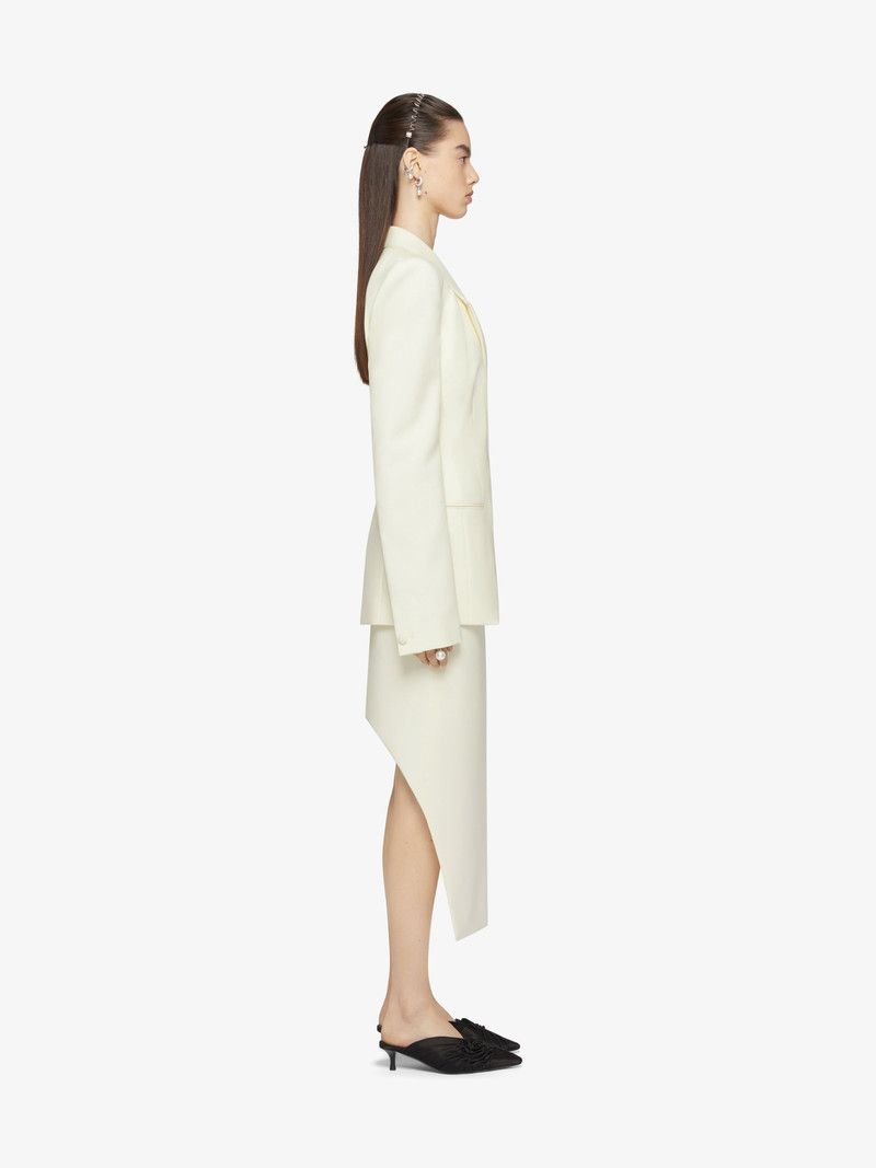 Givenchy o1n1vont0326 Slim Fit Jacket in White Size S / US 4 / IT 40 - 4 Thumbnail