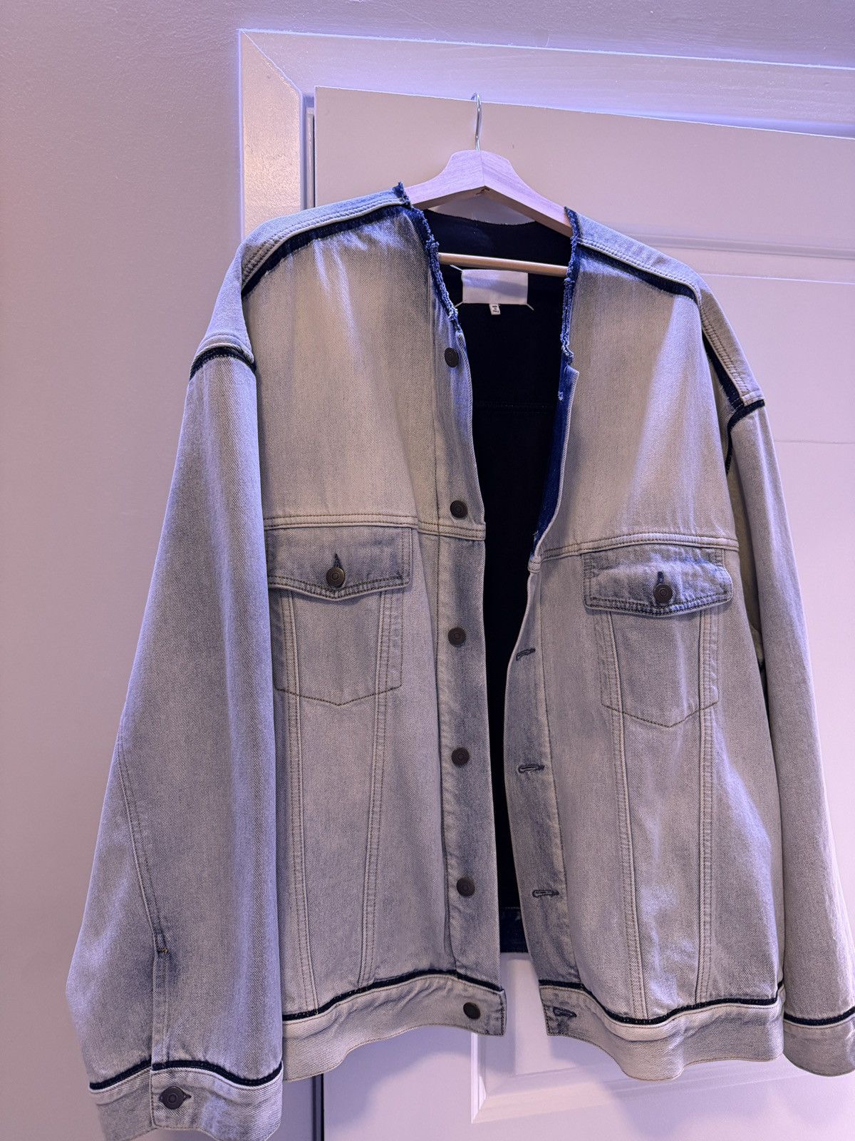 Maison Margiela Maison Margiela Denim Jacket Size US XL / EU 56 / 4 - 1 Preview