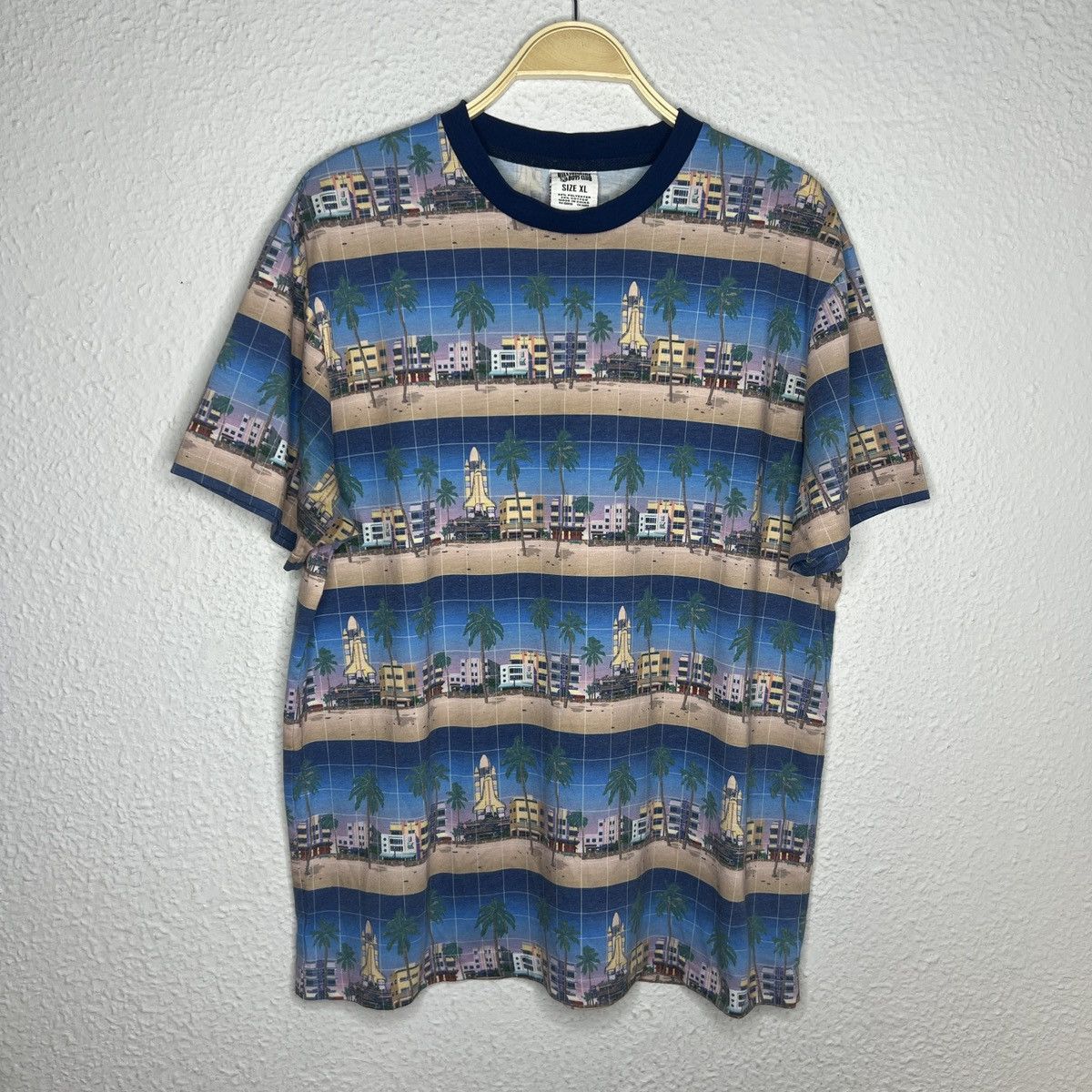 Billionaire Boys Club Billionaire Boys Club Tshirt Miawaiian Tee Multicolor Print Size US XL / EU 56 / 4 - 1 Thumbnail