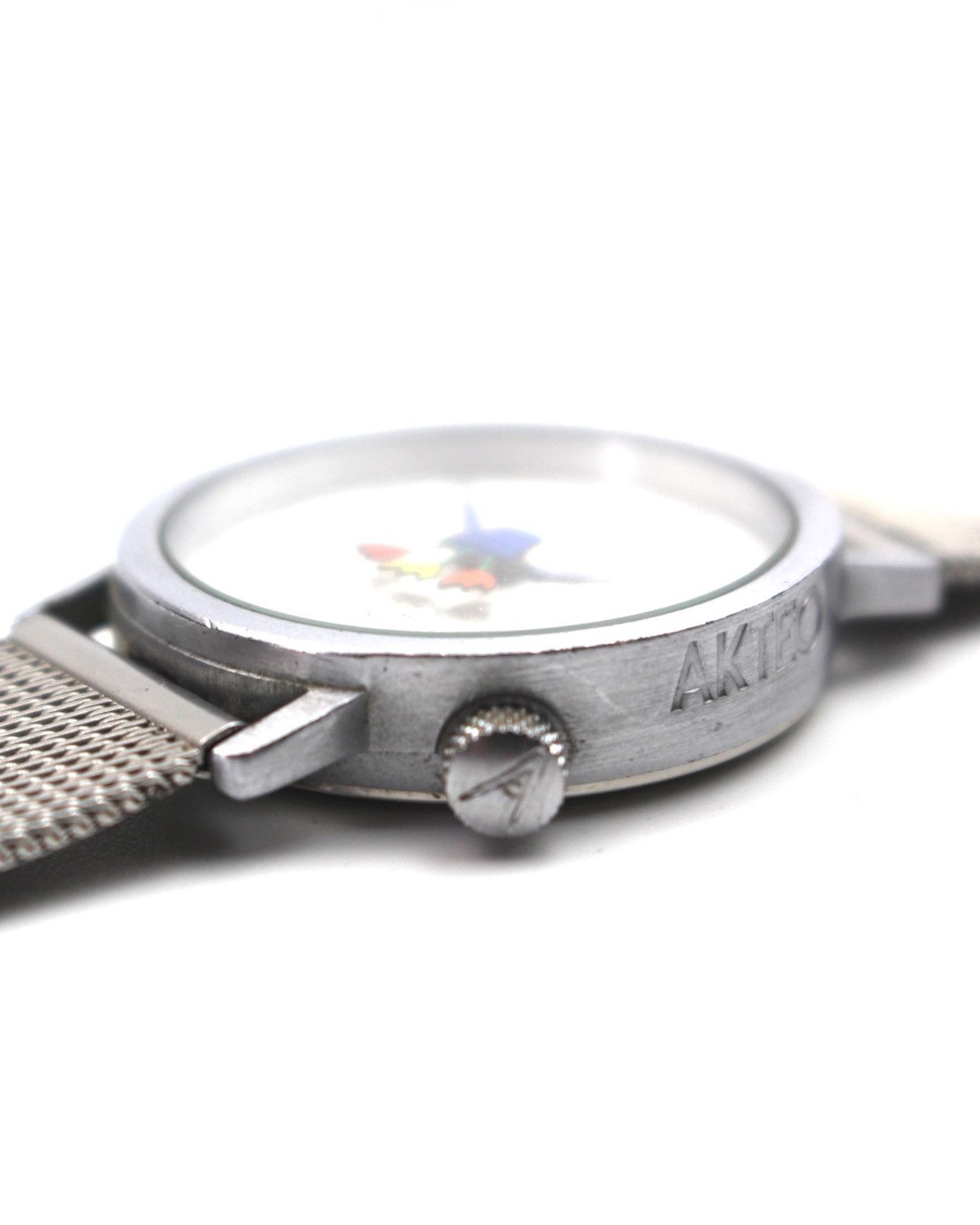 Hysteric Glamour 2000S AKTEO FRANCE BESANÇON QUARTZ MESH STRAP WATCH Size ONE SIZE - 4 Thumbnail