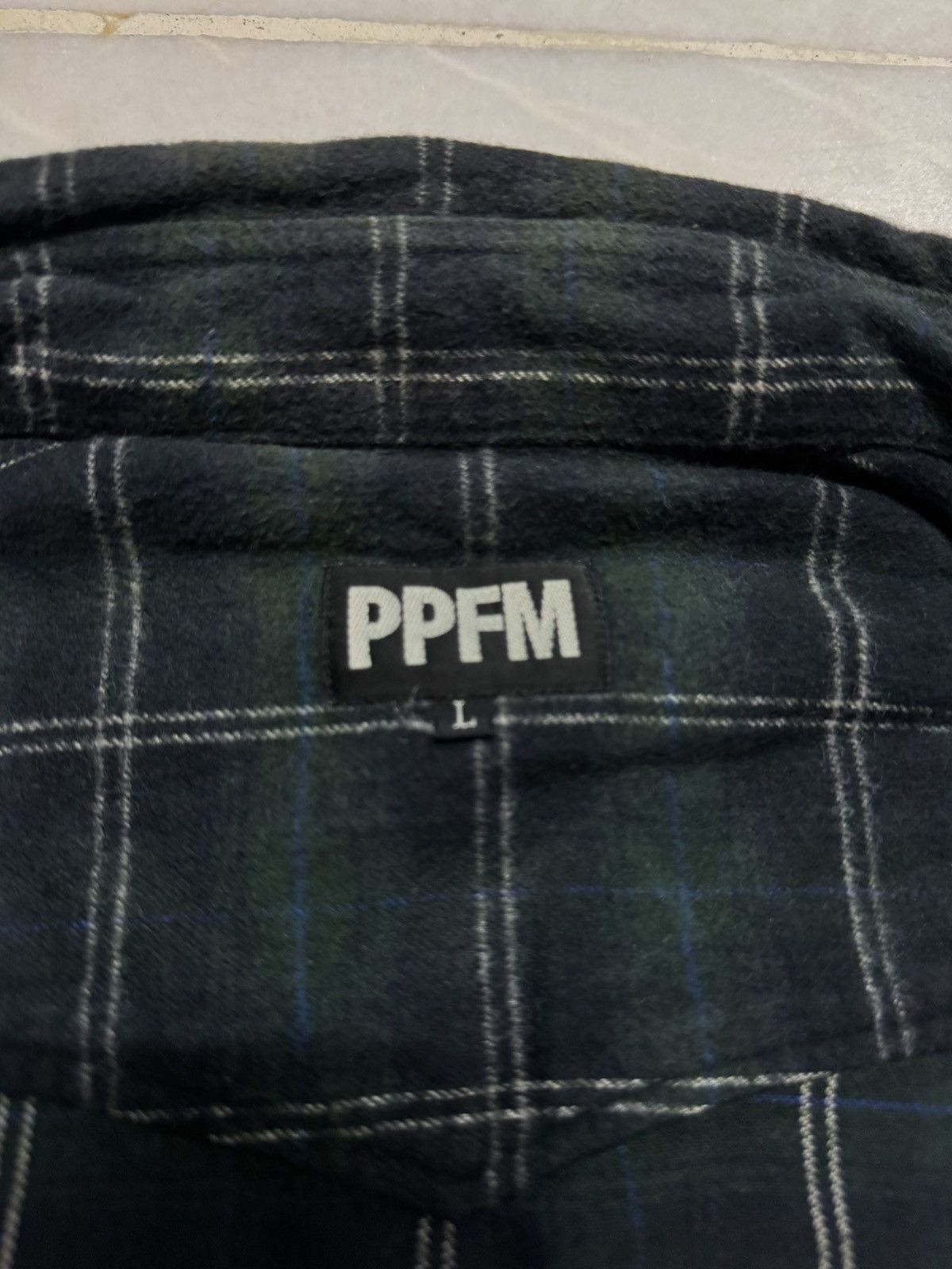 PPFM 💥PPFM WESTERN FLANNEL SHIRT L FIT S 90s STYLE Size US L / EU 52-54 / 3 - 11 Thumbnail