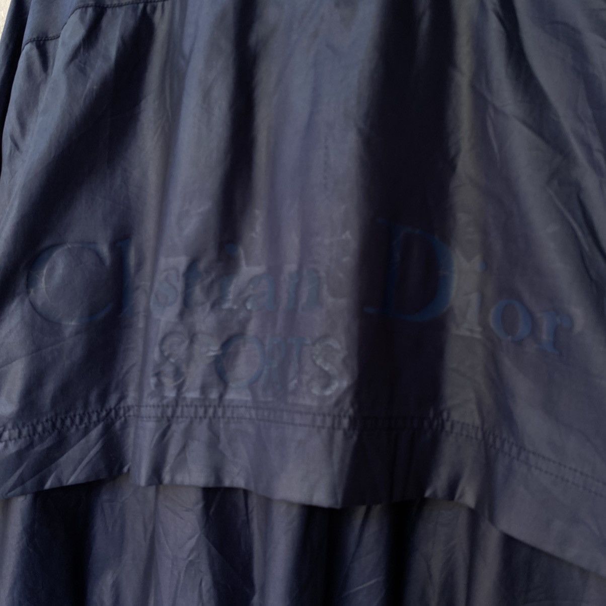 Dior Vintage Christian Dior Navy Stand Collar Windbreaker Size US M / EU 48-50 / 2 - 6 Thumbnail