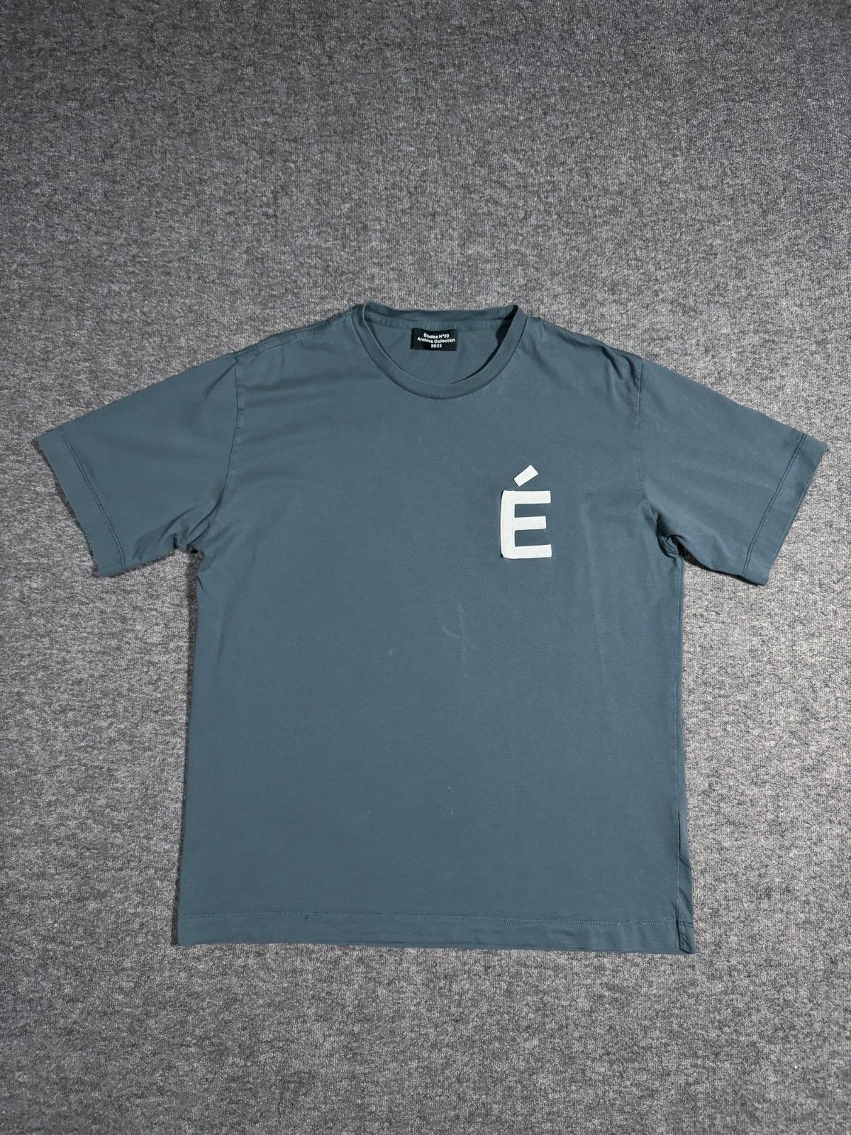 Etudes Etudes Studio E Logo Patch Cotton Tee Gorpcore Parisian XL Size US XL / EU 56 / 4 - 1 Thumbnail