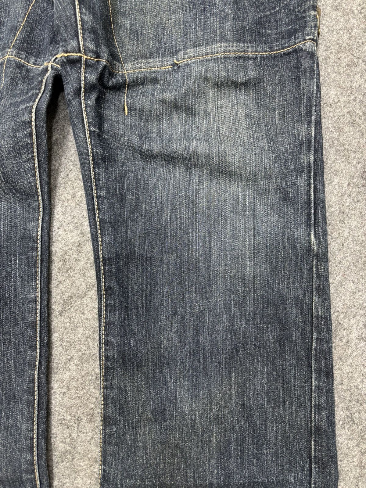 PPFM 💥Archival Style💥PPFM Double Waist Sick Design Jeans F628 Size US 35 - 6 Thumbnail