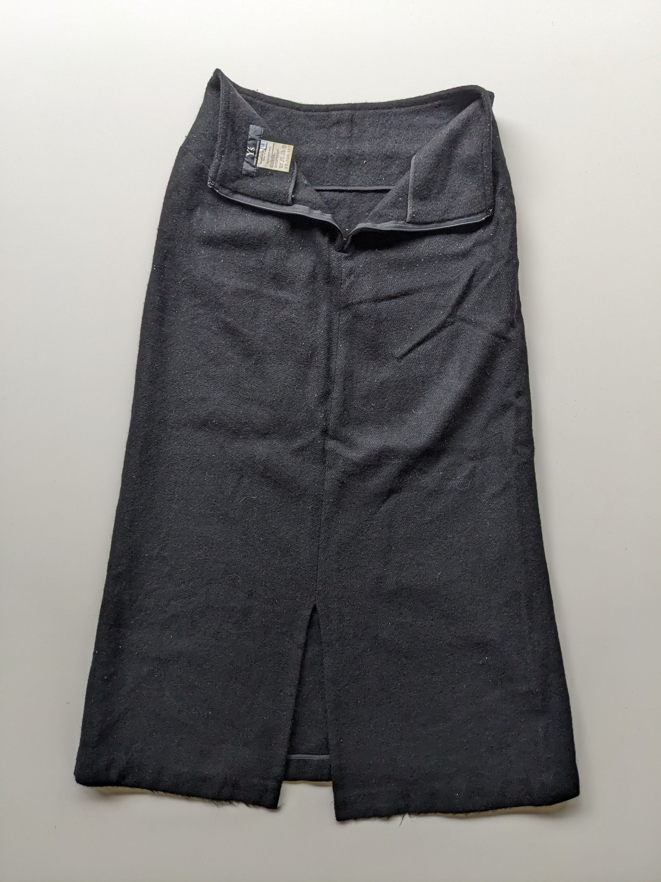 Yohji Yamamoto Vintage Y's Yohji Yamamoto wool maxi skirt Size 27" / US 4 / IT 40 - 1 Thumbnail