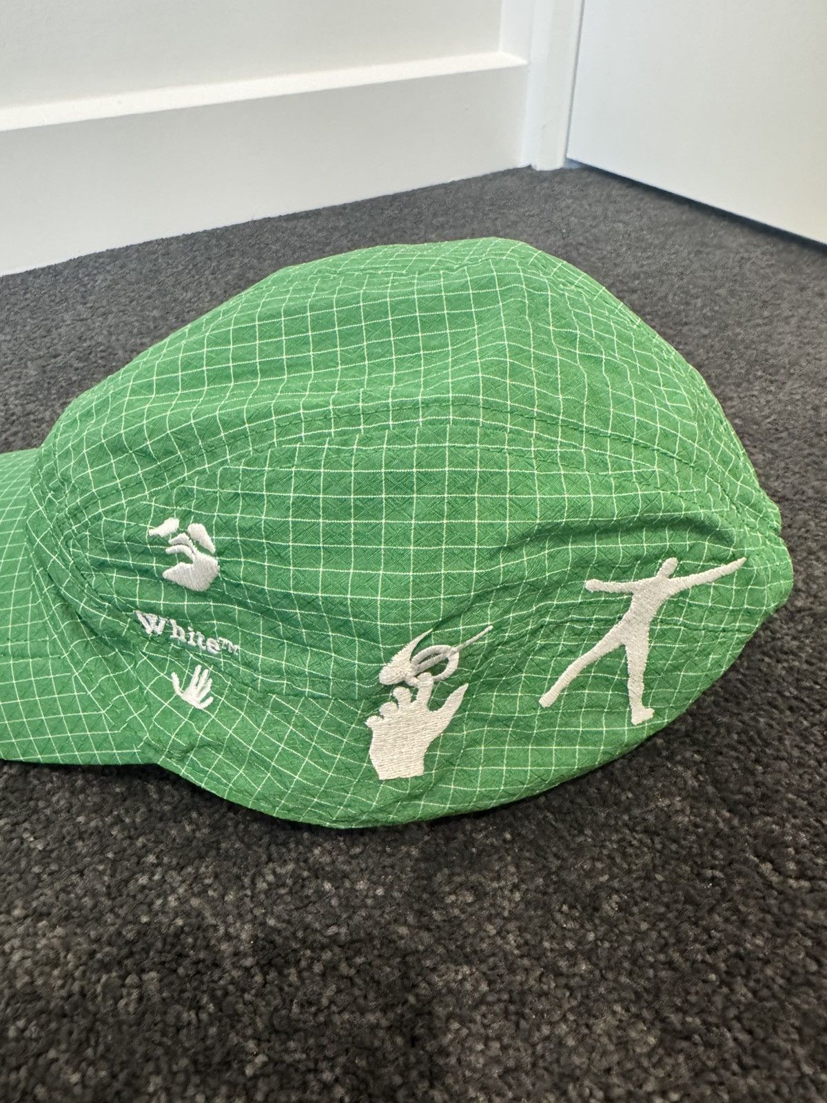 Nike × Off-White Nike Fly Cap x Off-White (Green) Size ONE SIZE - 4 Thumbnail