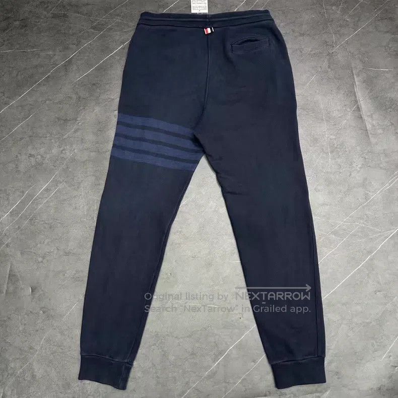 Thom Browne Thom Browne size 2 Navy Drawstring Sweatpants Size US 29 - 2 Thumbnail