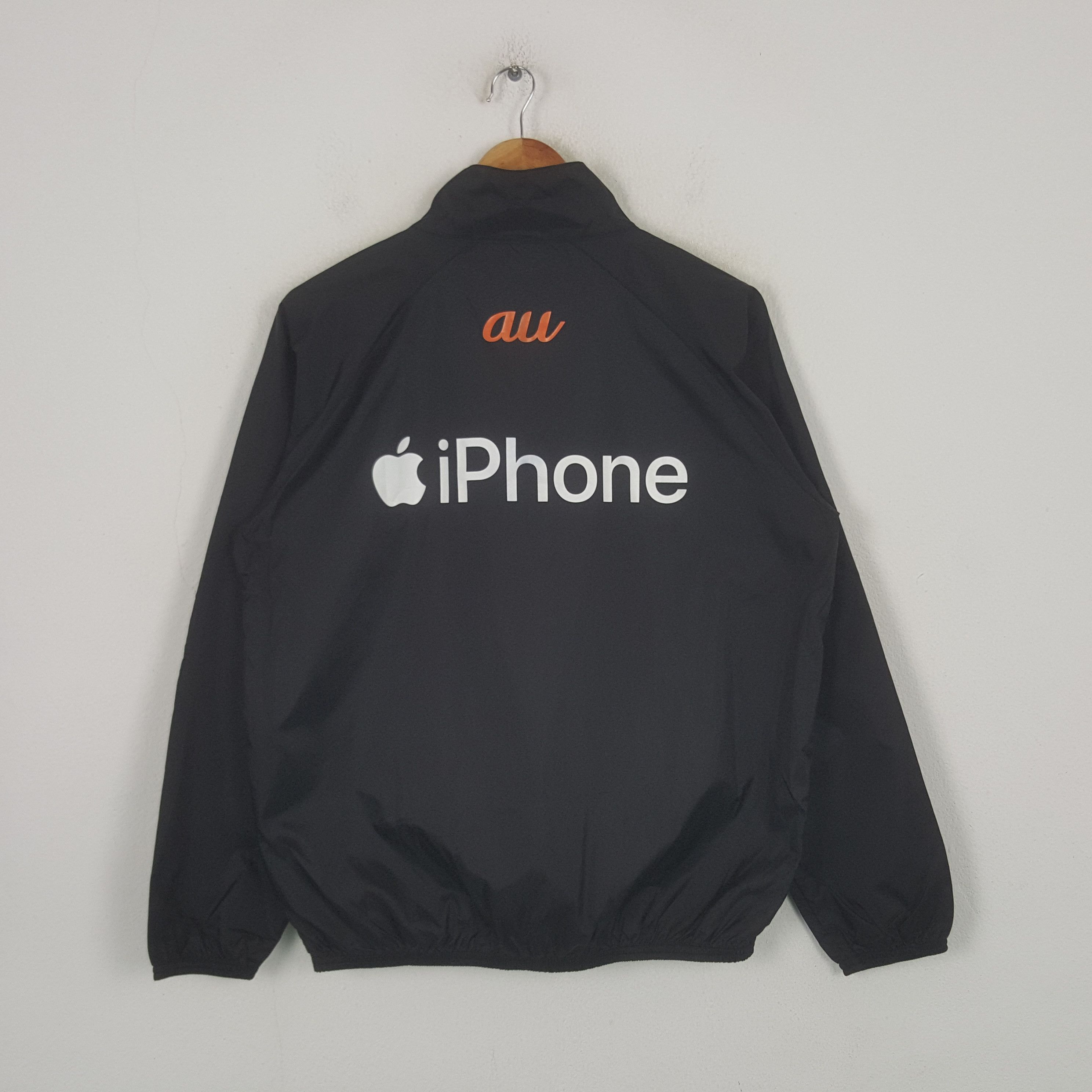 Apple Vintage Iphone Apple Brand Windbreaker Jacket RR28 Size US M / EU 48-50 / 2 - 1 Thumbnail