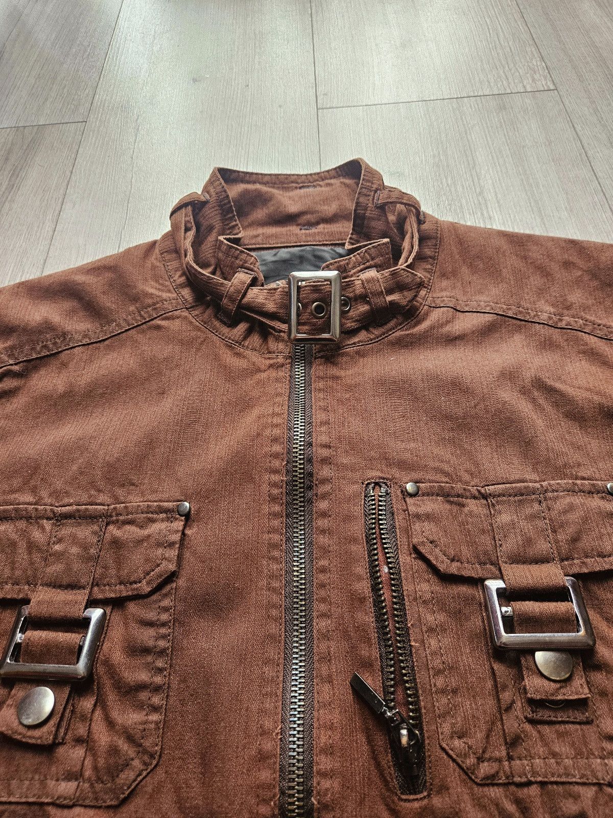 Tornado Mart 2000s Vintage Japanese Grangesta Cropped Rider Jacket Size US M / EU 48-50 / 2 - 2 Thumbnail