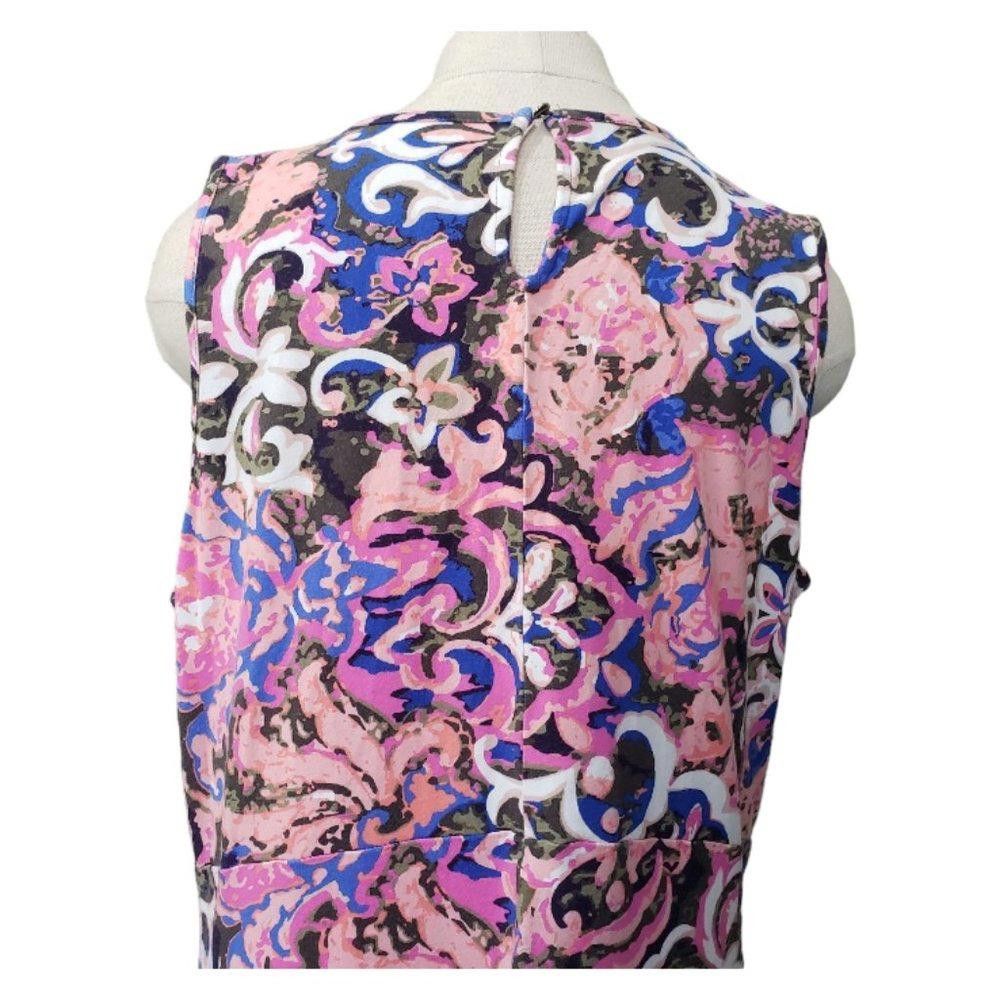 Designer CT133 Talbots Floral Maxi Sleeveless Sundress XL Size XL / US 12-14 / IT 48-50 - 5 Thumbnail