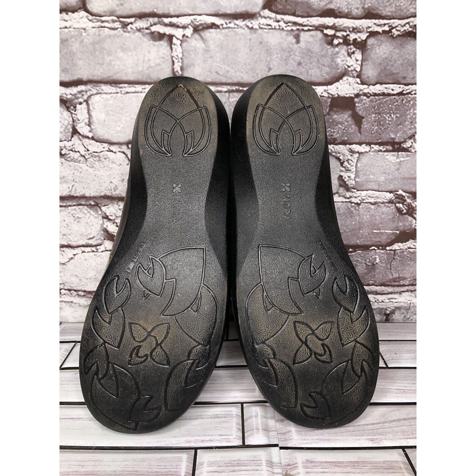 Other Ziera Bronze Leather Taupe Suede Mary Jane Comfort Shoes Wom Size US 10 / IT 40 - 6 Thumbnail