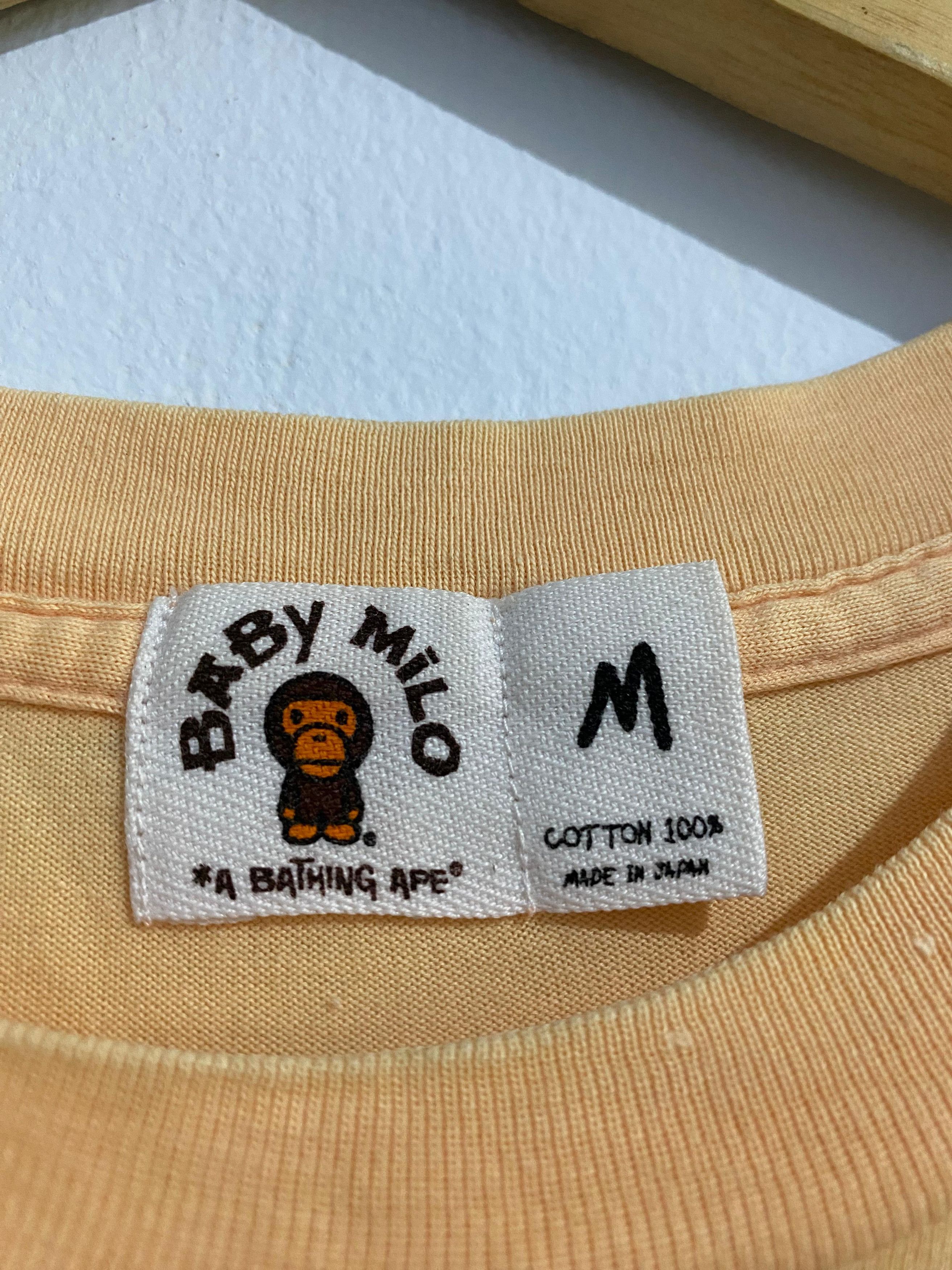 Bape Vintage Baby Milo A Bating Ape Busy Work T Shirt Size US M / EU 48-50 / 2 - 7 Thumbnail