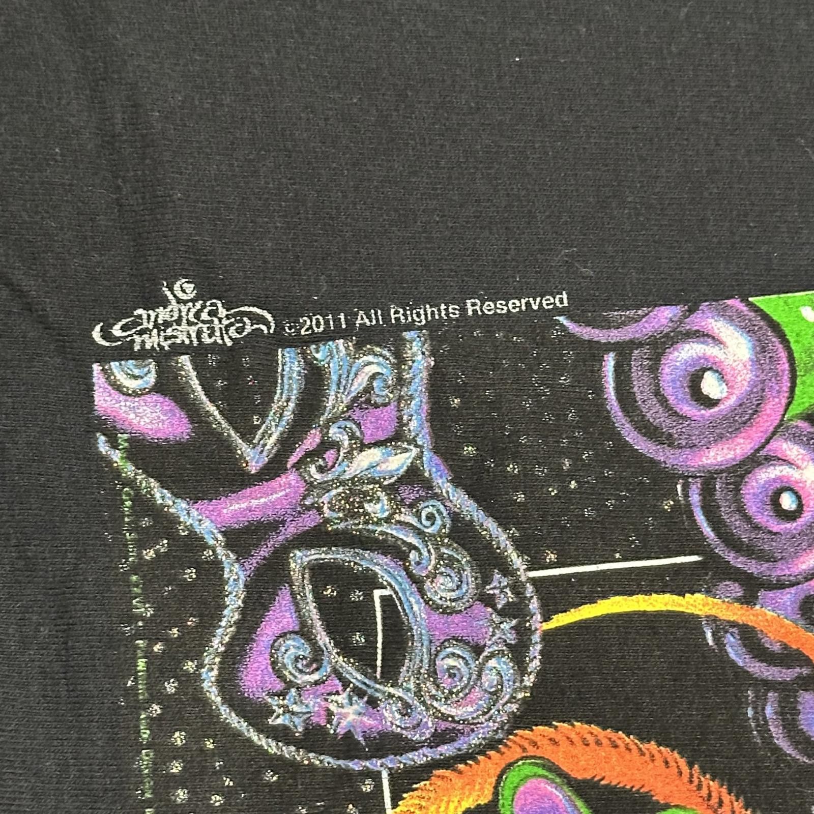 Other Gildan Men's T-Shirt Large Black New Orleans Mardi Gras Size US L / EU 52-54 / 3 - 4 Thumbnail