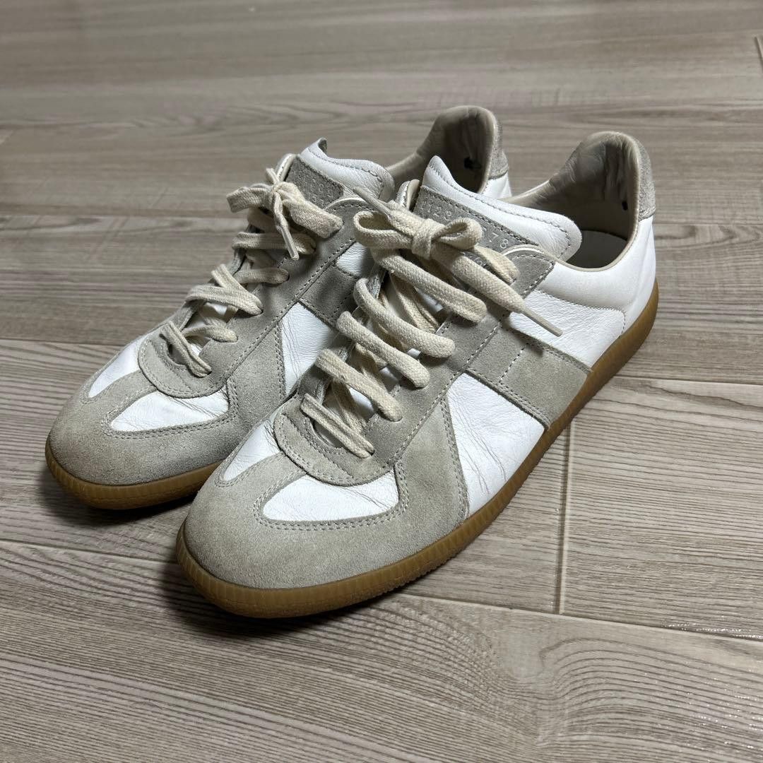 Maison Margiela Maison Margiela REPLICA German Trainers White / Gray 39 Size US 6 / EU 39 - 1 Thumbnail