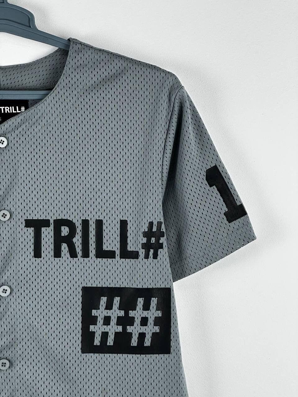 Been Trill × Virgil Abloh Been Trill 13 Grey Baseball Jersey Size S Size US S / EU 44-46 / 1 - 5 Thumbnail