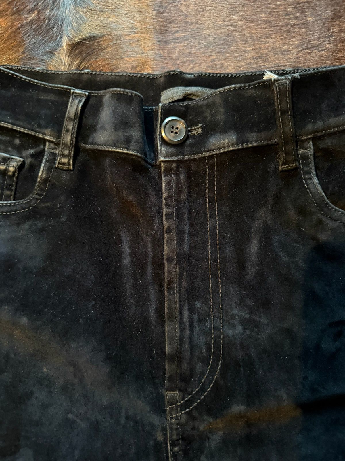 Prada Velvet 5 pocket pants Size US 31 - 5 Thumbnail