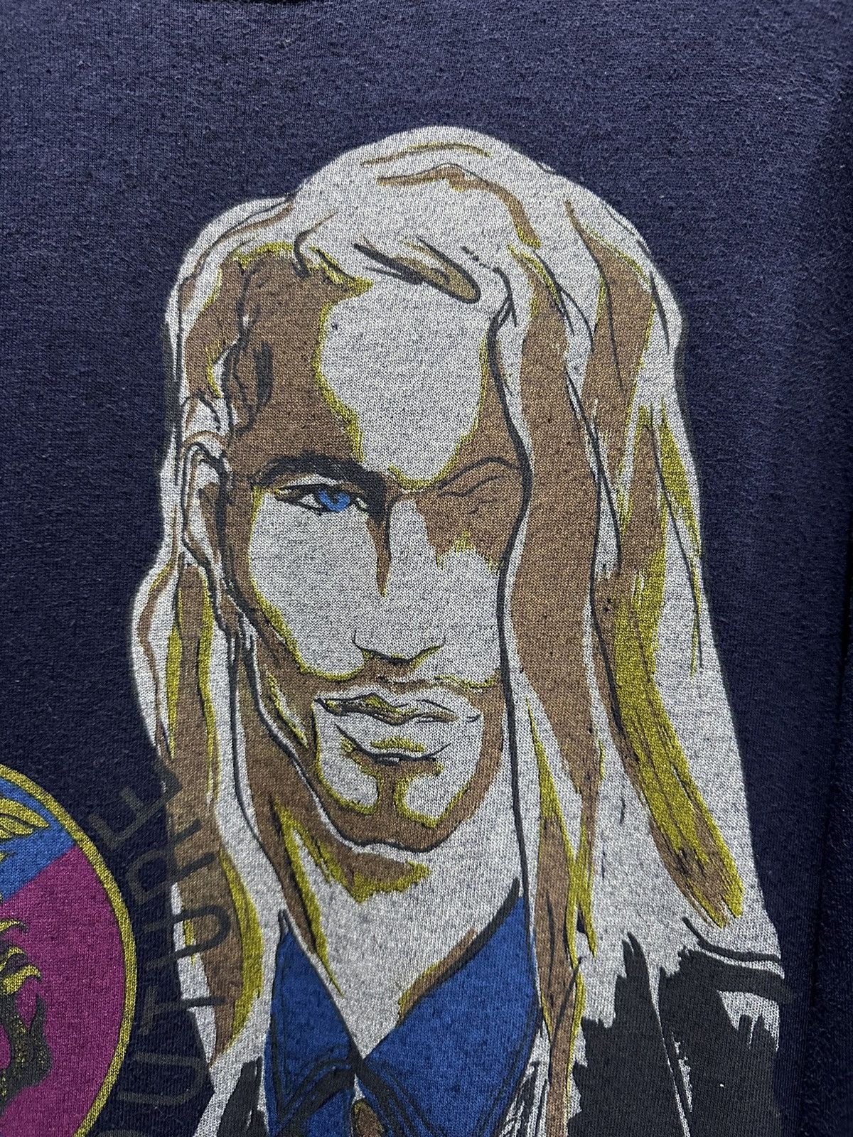 Versace Vintage Versace Long Sleeve Faded Tee Size US M / EU 48-50 / 2 - 3 Thumbnail