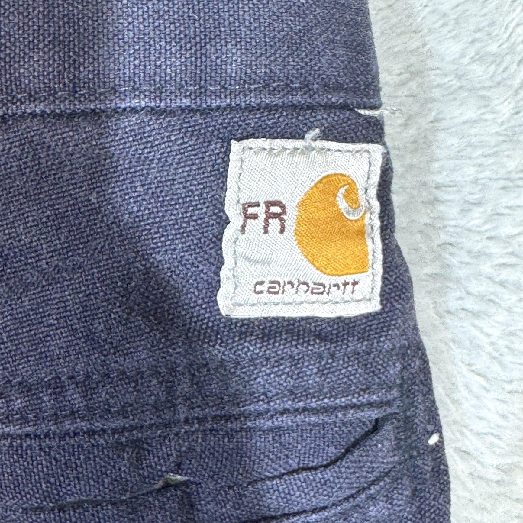 Carhartt Carhartt FR Cargo Pants Mens 38x30 Blue Westex DH CAT2 Arc Flash Workwear Cargo Pant Men Blue FR Workwear Size US 38 / EU 54 - 3 Thumbnail