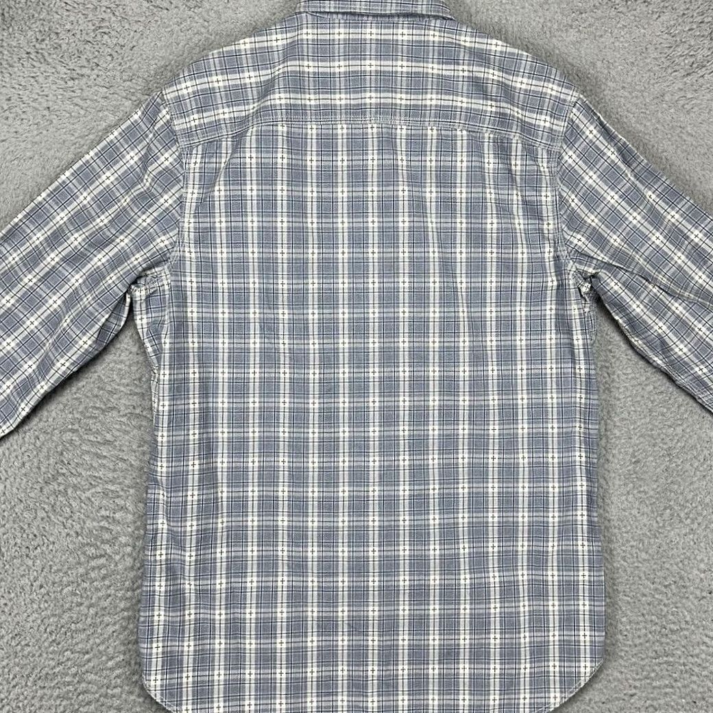 Vintage VINTAGE Wallin Bros Button Up Shirt Mens Medium Blue Cream Plaid Long Sleeve Pocket NEW Size US M / EU 48-50 / 2 - 3 Thumbnail