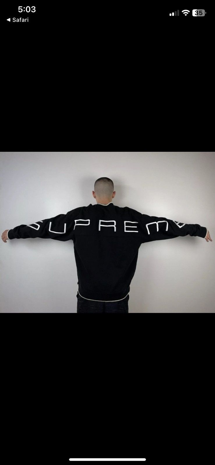 Supreme Supreme stretch sweatshirt Size US XL / EU 56 / 4 - 1 Thumbnail