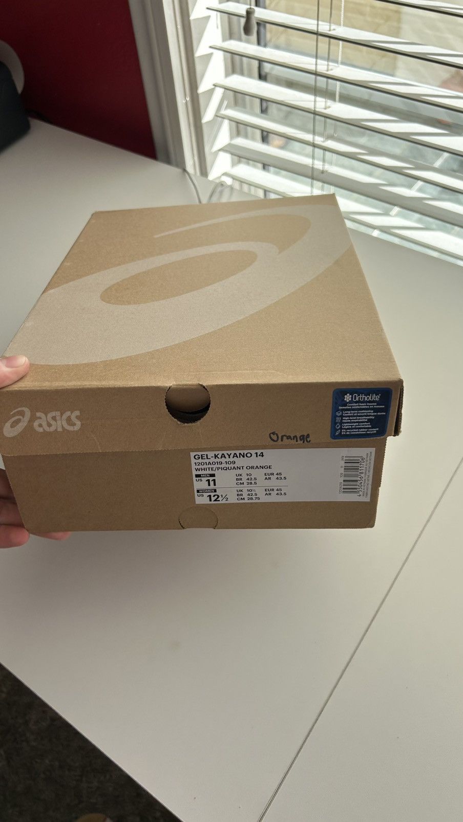 Asics Asics Kahano 14 Piquet Orange Size US 11 / EU 44 - 10 Thumbnail