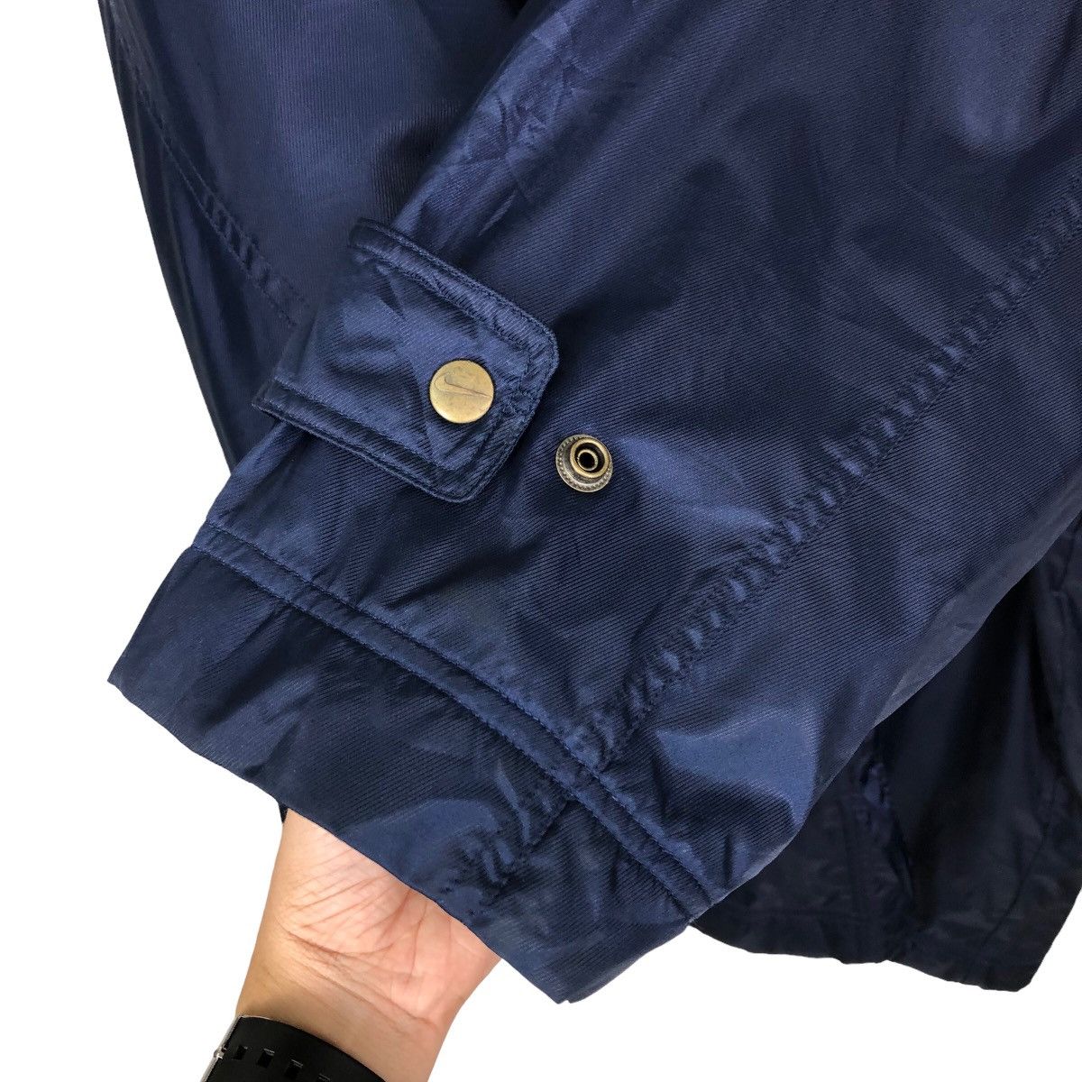 Nike VINTAGE NIKE BIG SWOOSH LONG JACKET Size US L / EU 52-54 / 3 - 12 Thumbnail