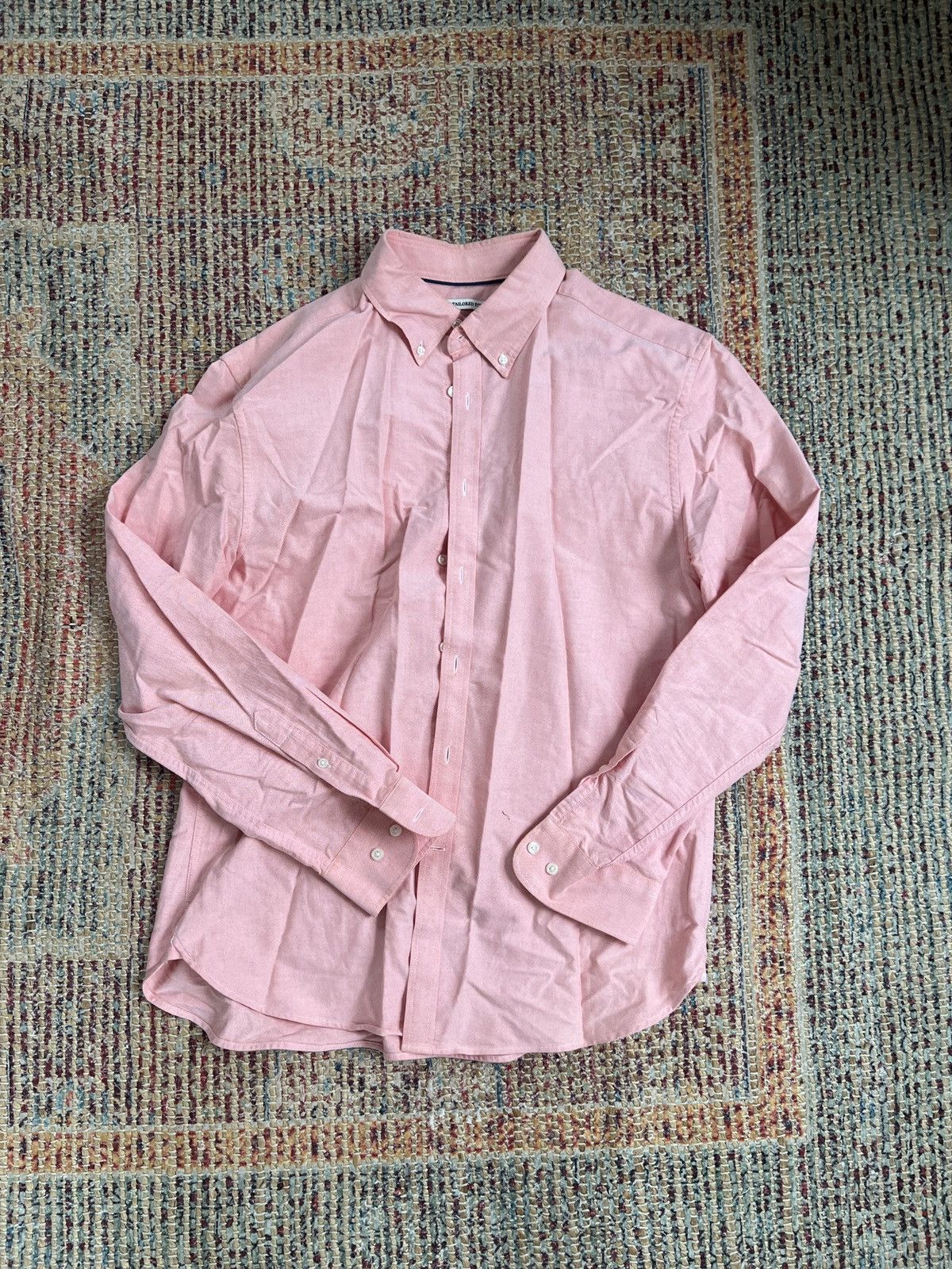 Jos. A. Bank Jos. A Bank Pink Button-Up Shirt Size US L / EU 52-54 / 3 - 1 Thumbnail
