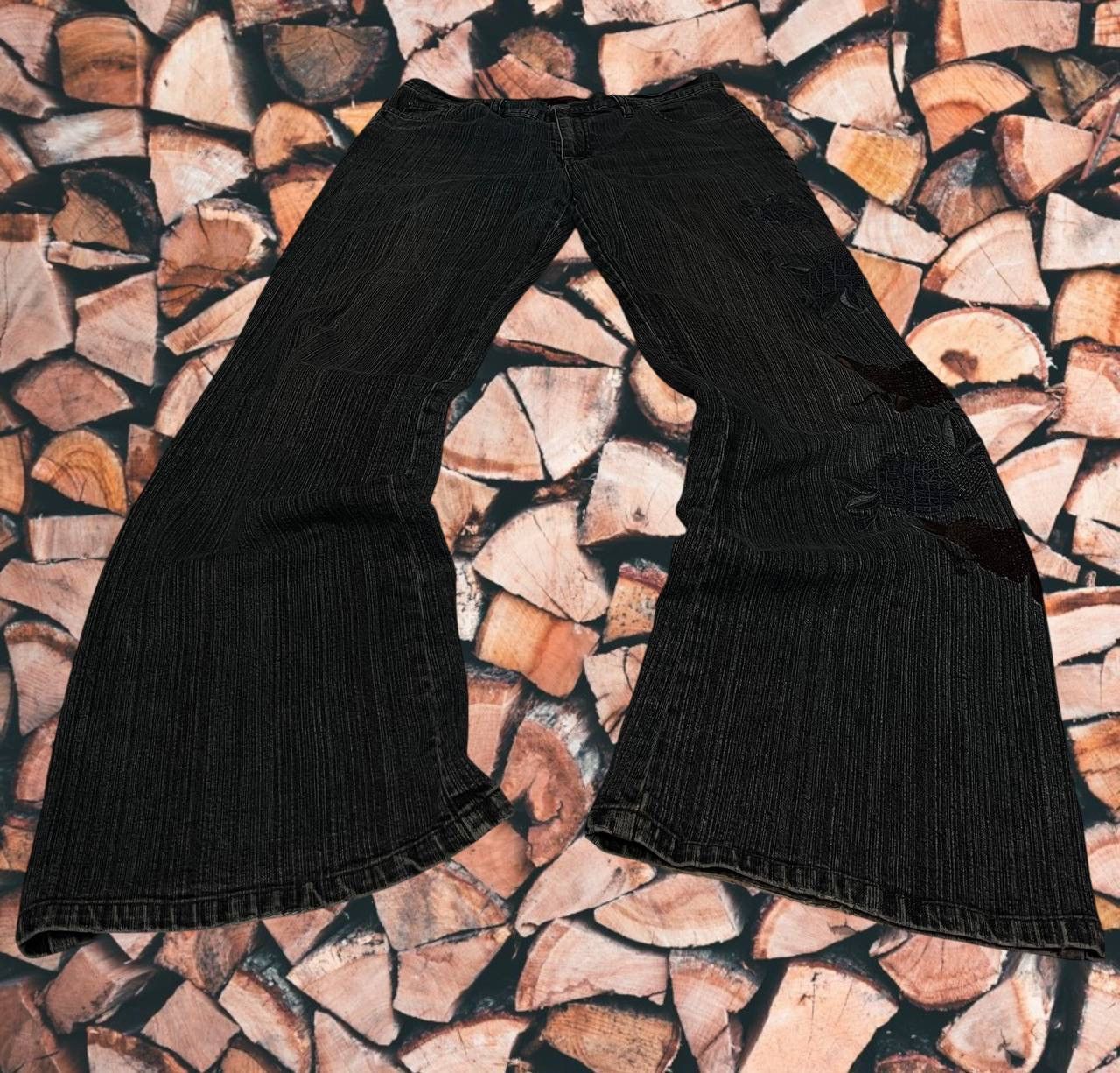 Japanese Brand × Vintage IfSixWasNine japanese Y2K Kapital style flared jeans Size US 30 / EU 46 - 1 Thumbnail